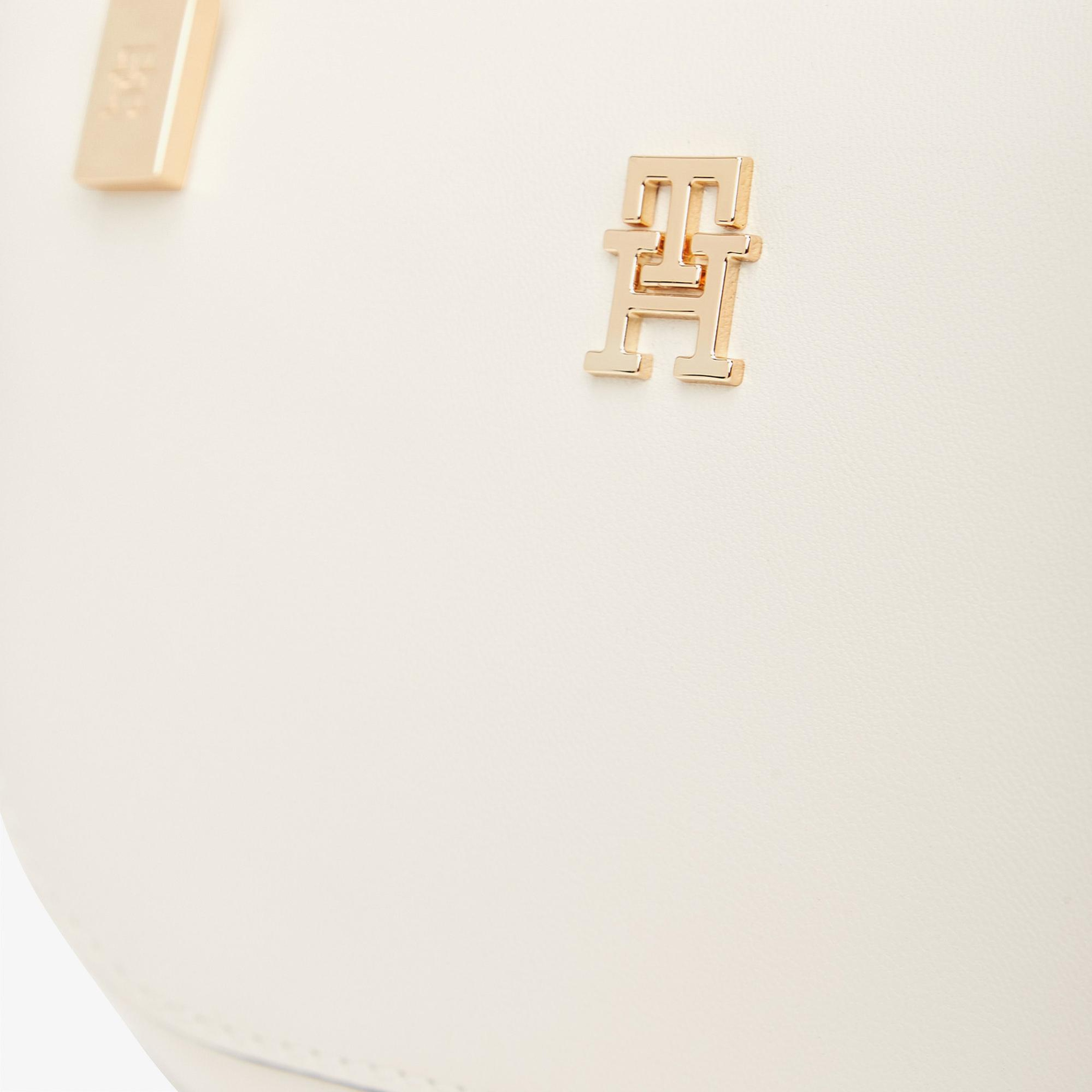 Tommy Hilfiger Glam Kadın Bej Çapraz Çanta