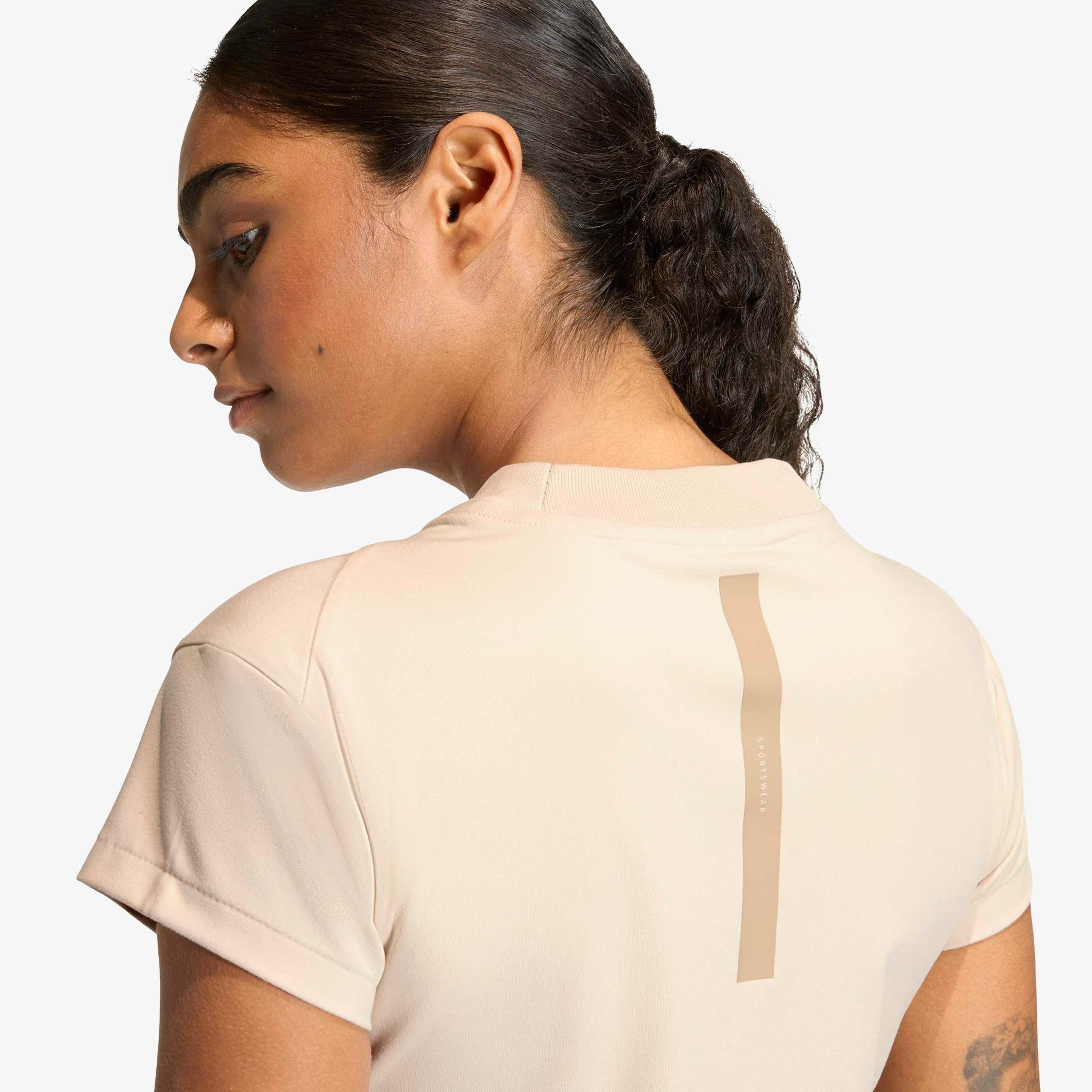 adidas Z.N.E Kadın Bej T-Shirt