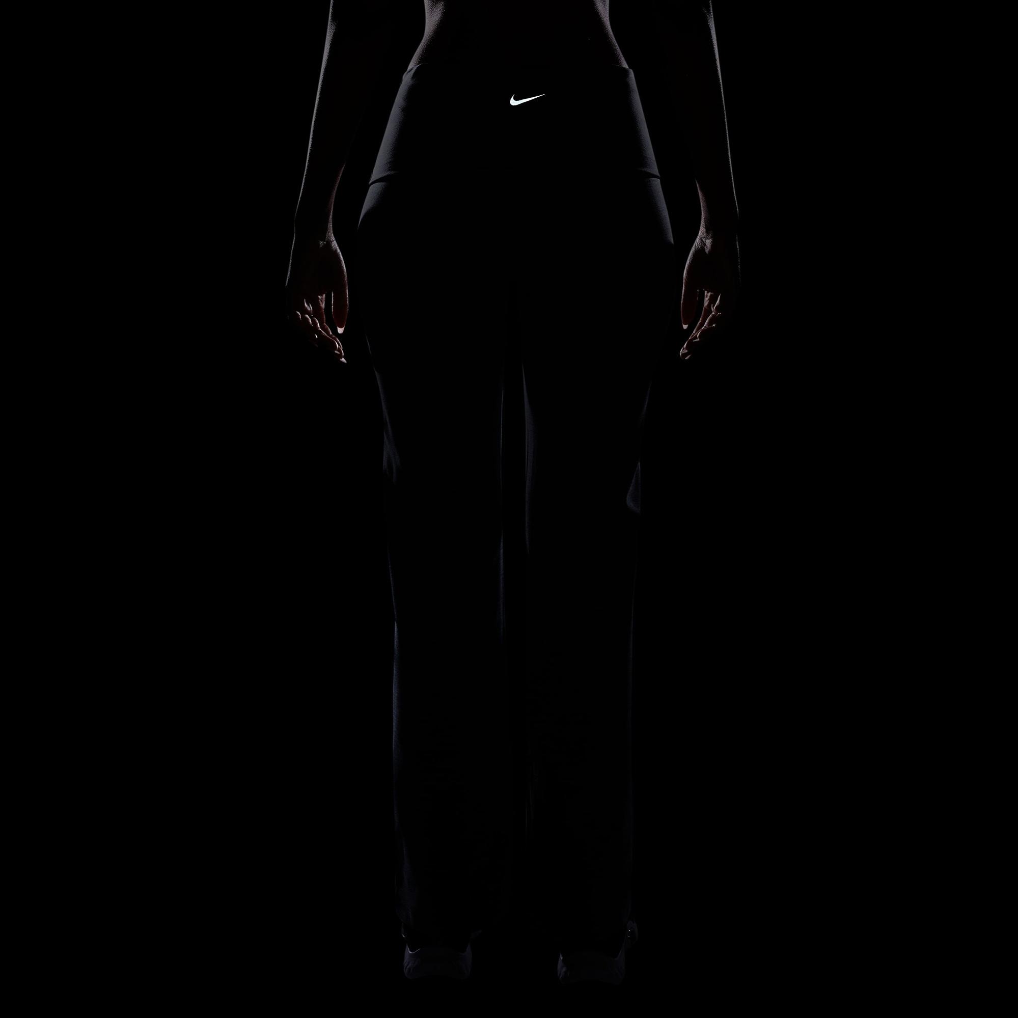 Nike One Dri-Fit High Rise Kadın Gri Eşofman Altı