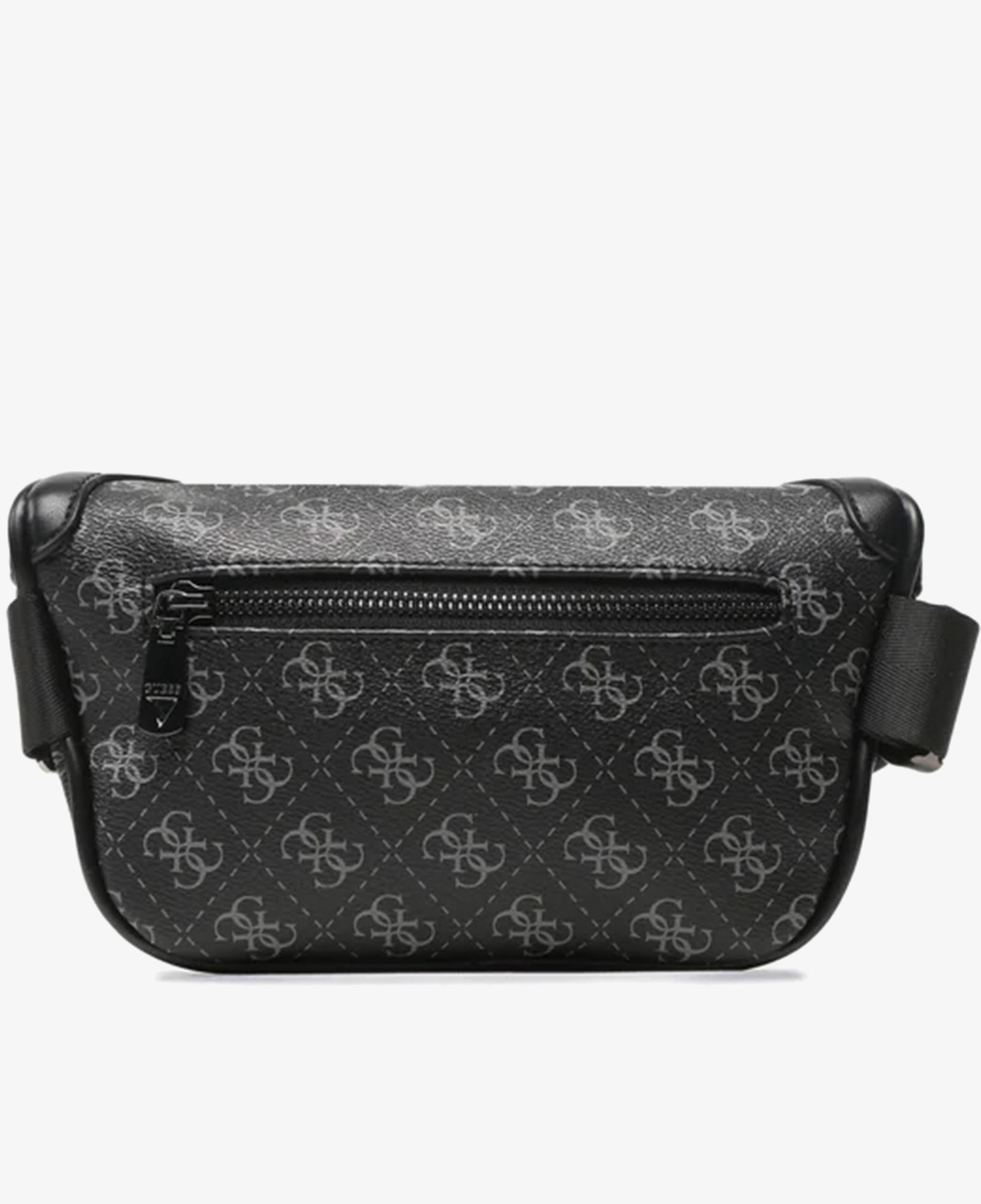 Guess 4G Logo Milano Erkek Siyah Bel Çantası