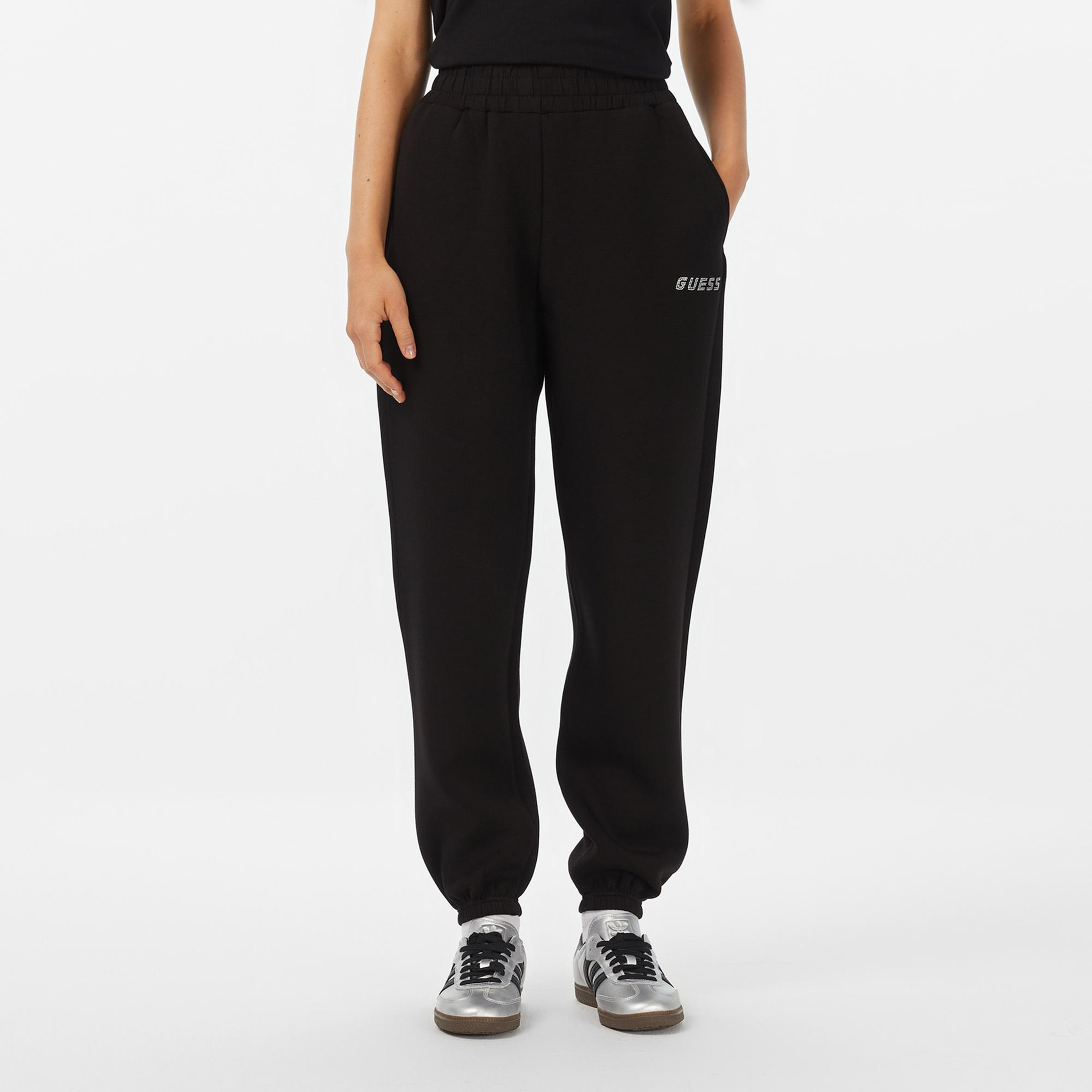 Guess Cecilia Scuba Kadın Siyah Eşofman Altı