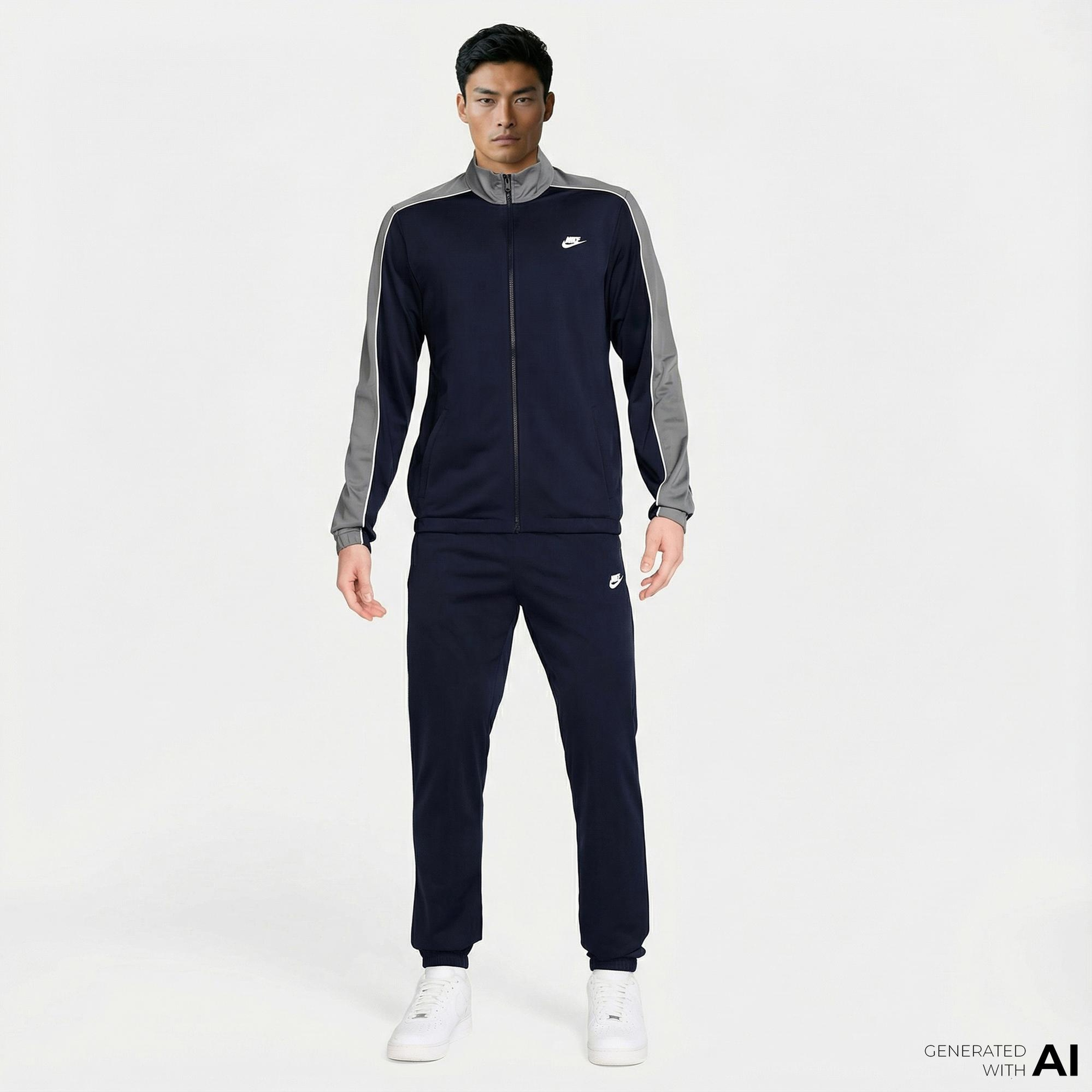Nike Sportswear Club Erkek Siyah Eşofman Takımı