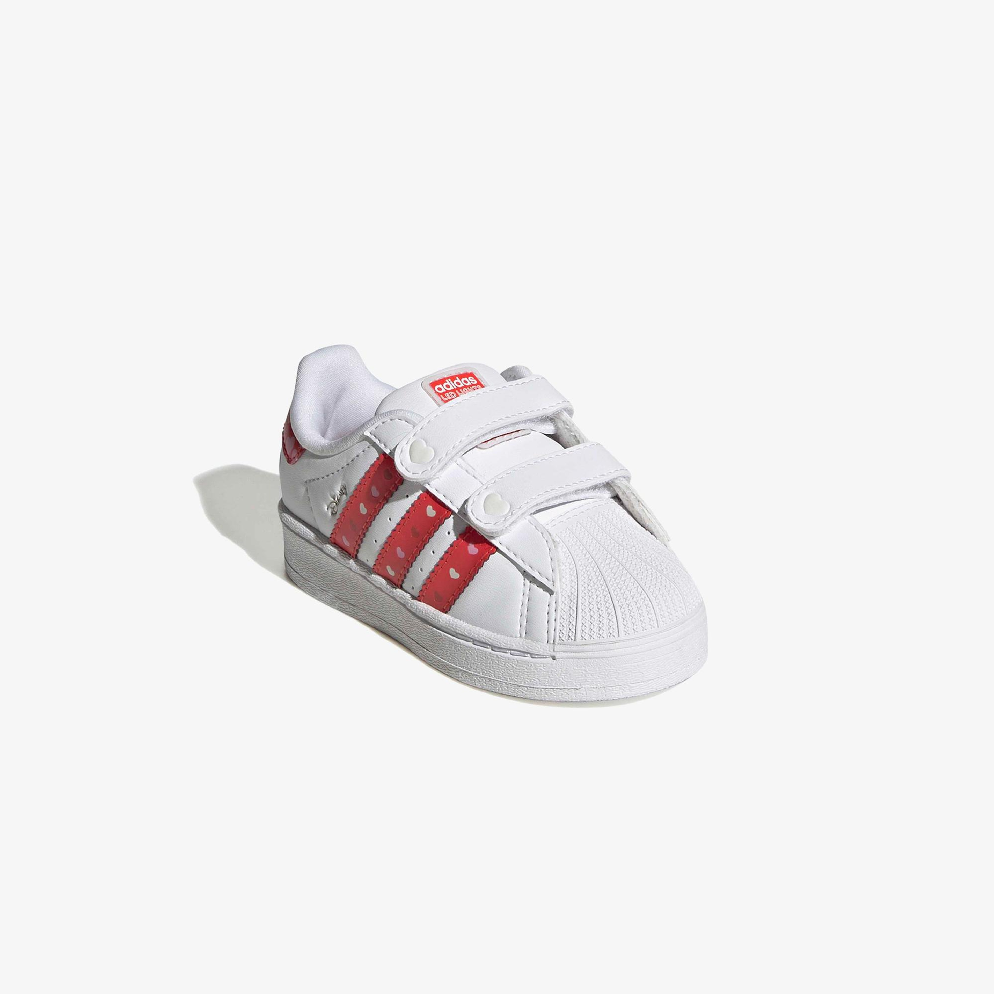 adidas Disney Superstar Led Lights Çocuk Beyaz Sneaker