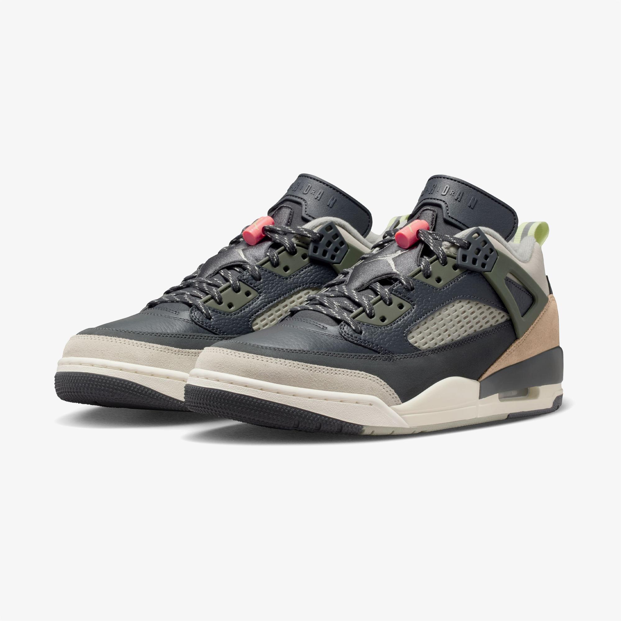 Jordan Spizike Low Erkek Antrasit Spor Ayakkabı