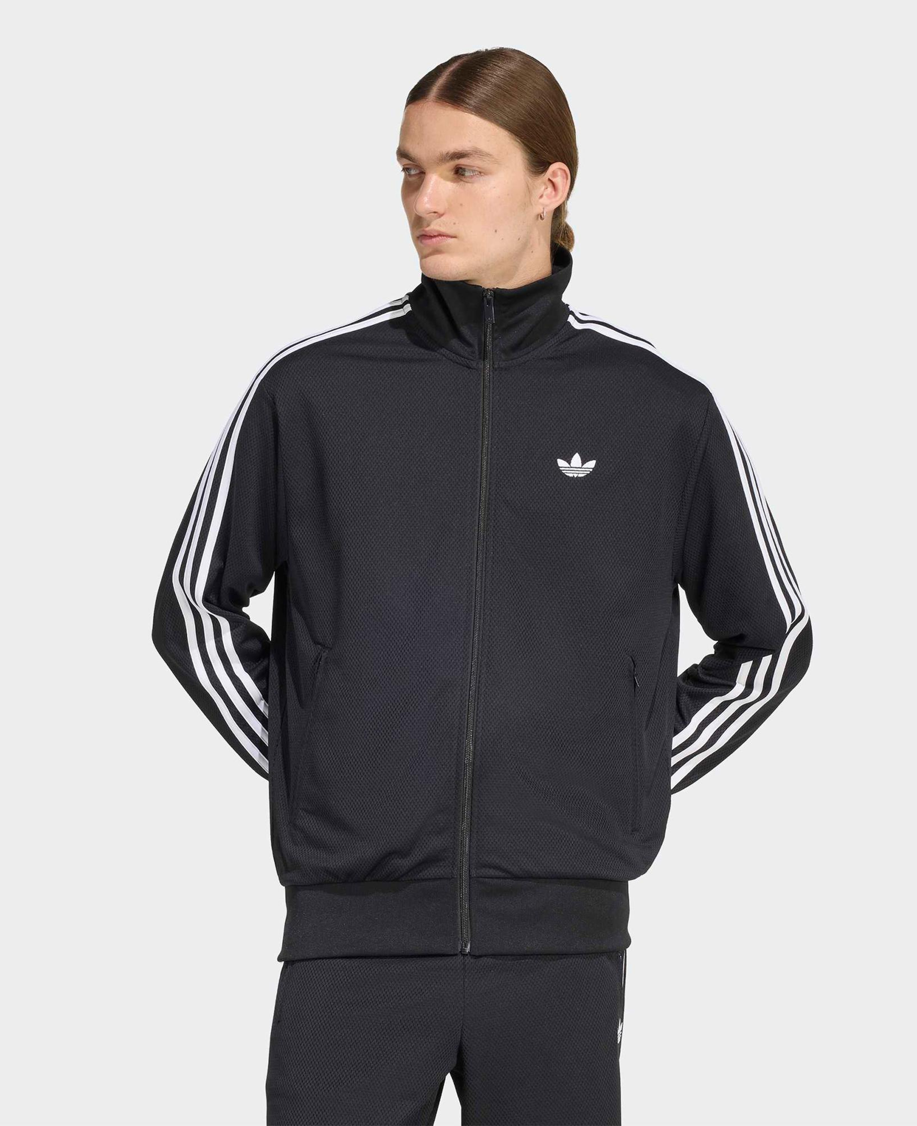 adidas Firebird Adicolor Erkek Siyah Eşofman Üstü