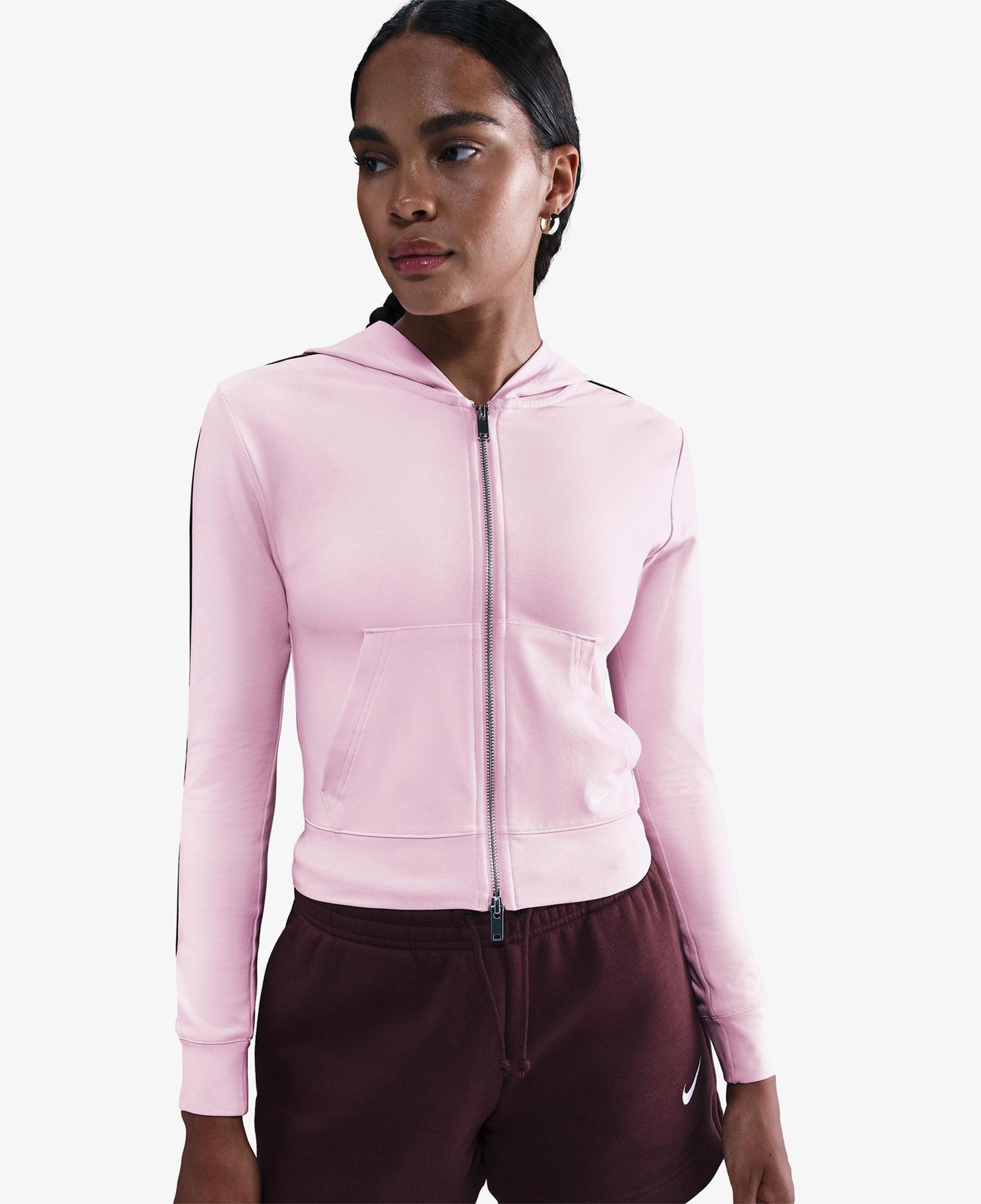 Nike Sportswear Full-Zip Hooded Kadın Pembe Hoodie