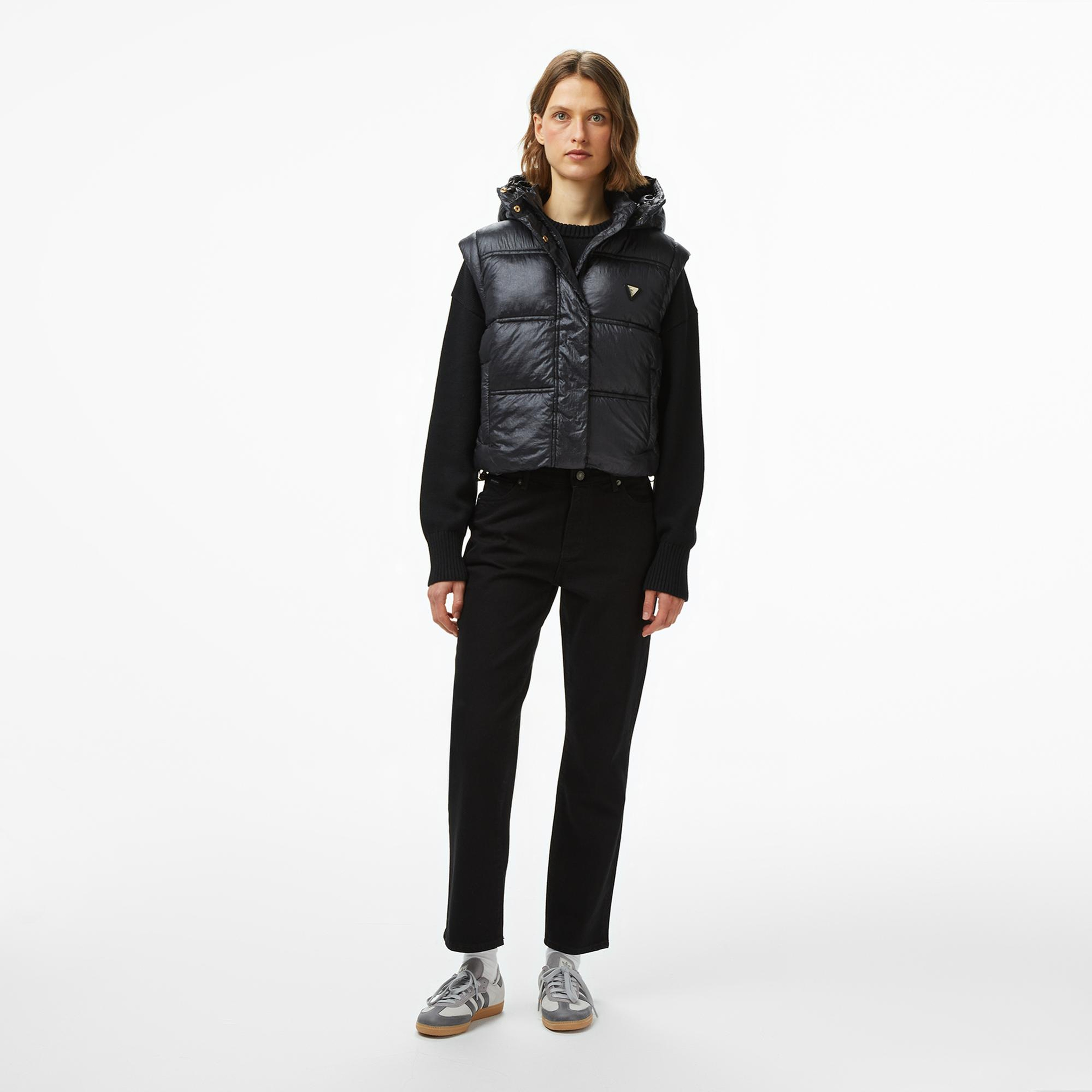 Guess Ernestine Kadın Siyah Yelek