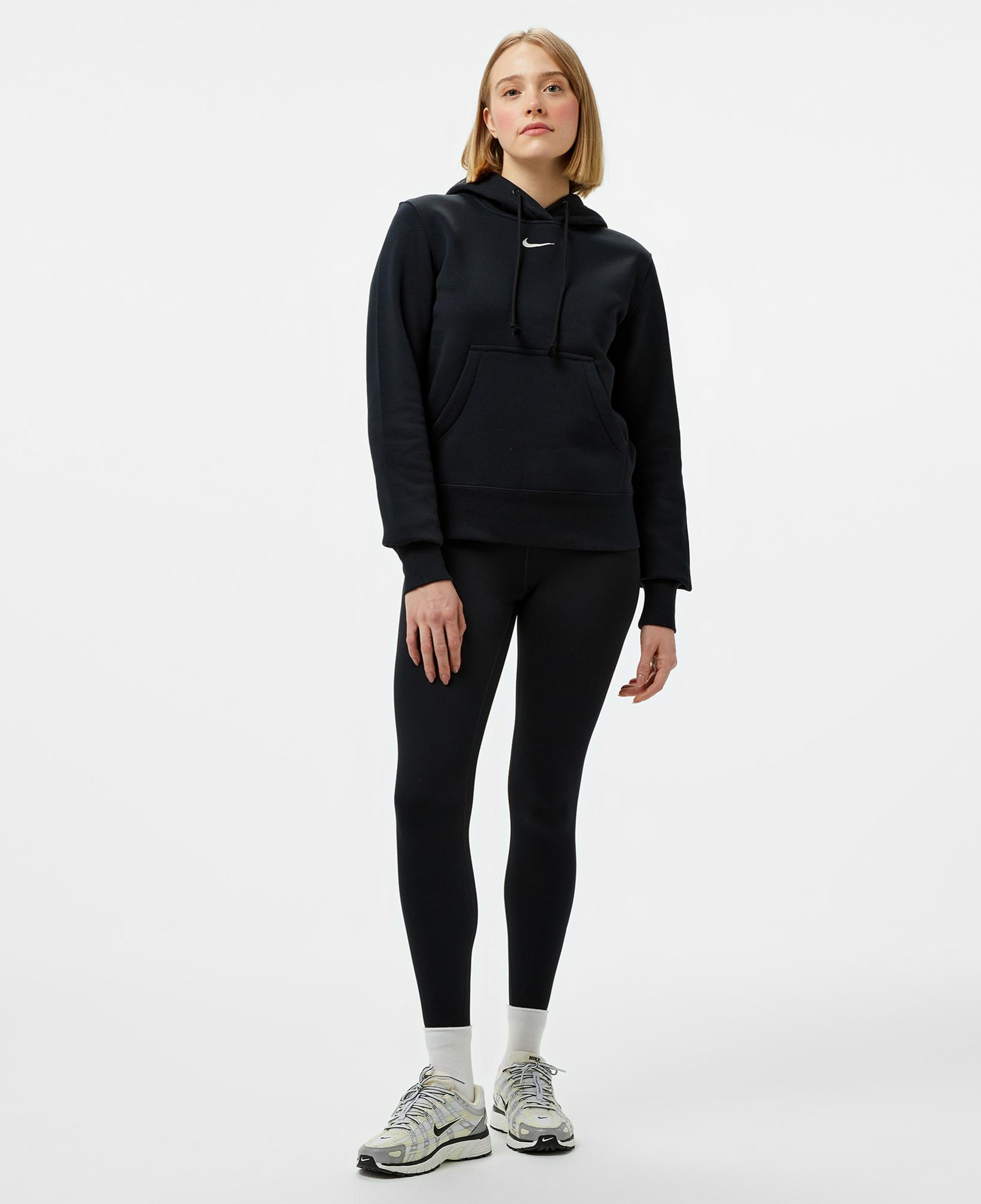 Nike Sportswear Phoenix Fleece Kadın Siyah Kapüşonlu Hoodie