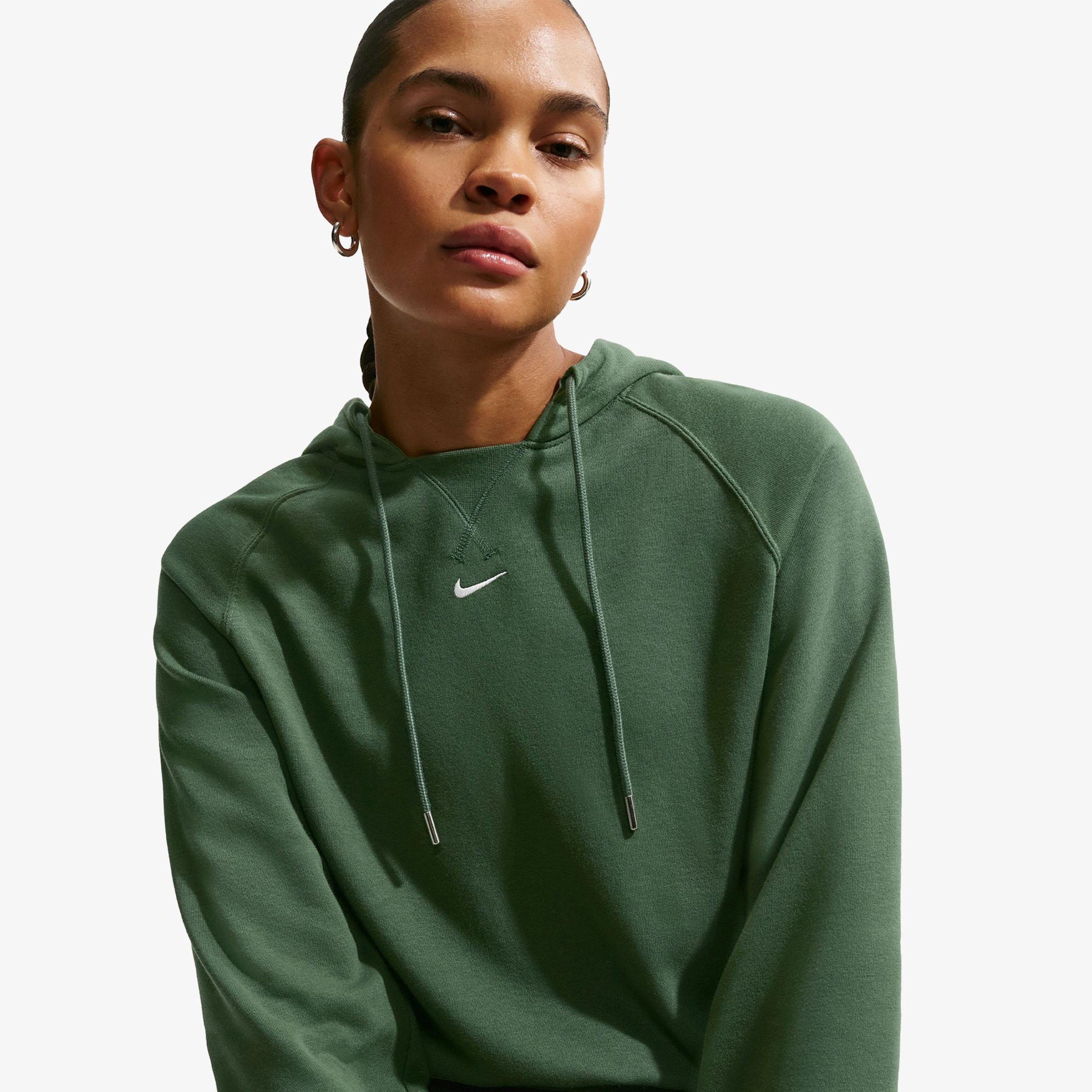 Nike Sportswear Chill Terry Kadın Yeşil Sweatshirt