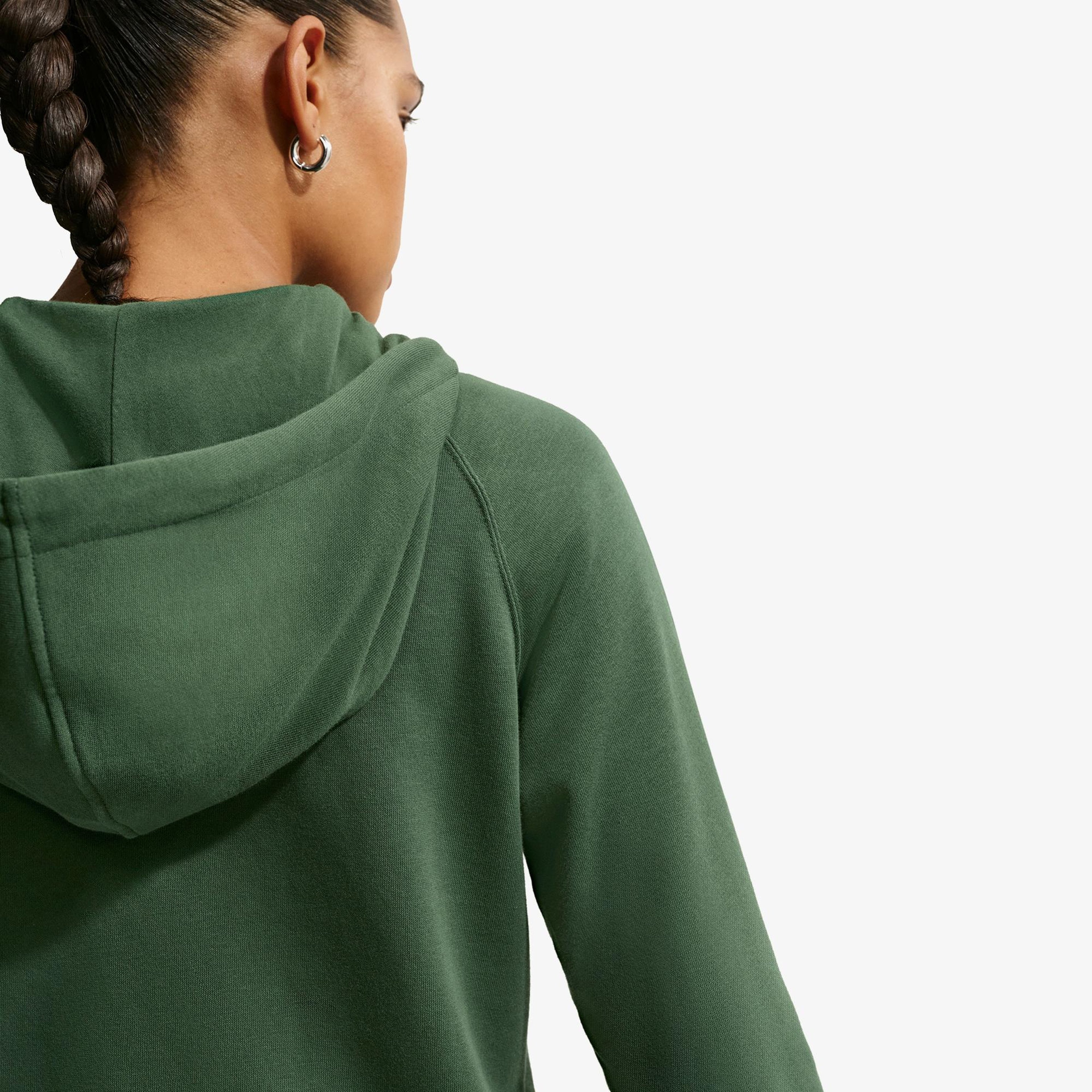 Nike Sportswear Chill Terry Kadın Yeşil Sweatshirt