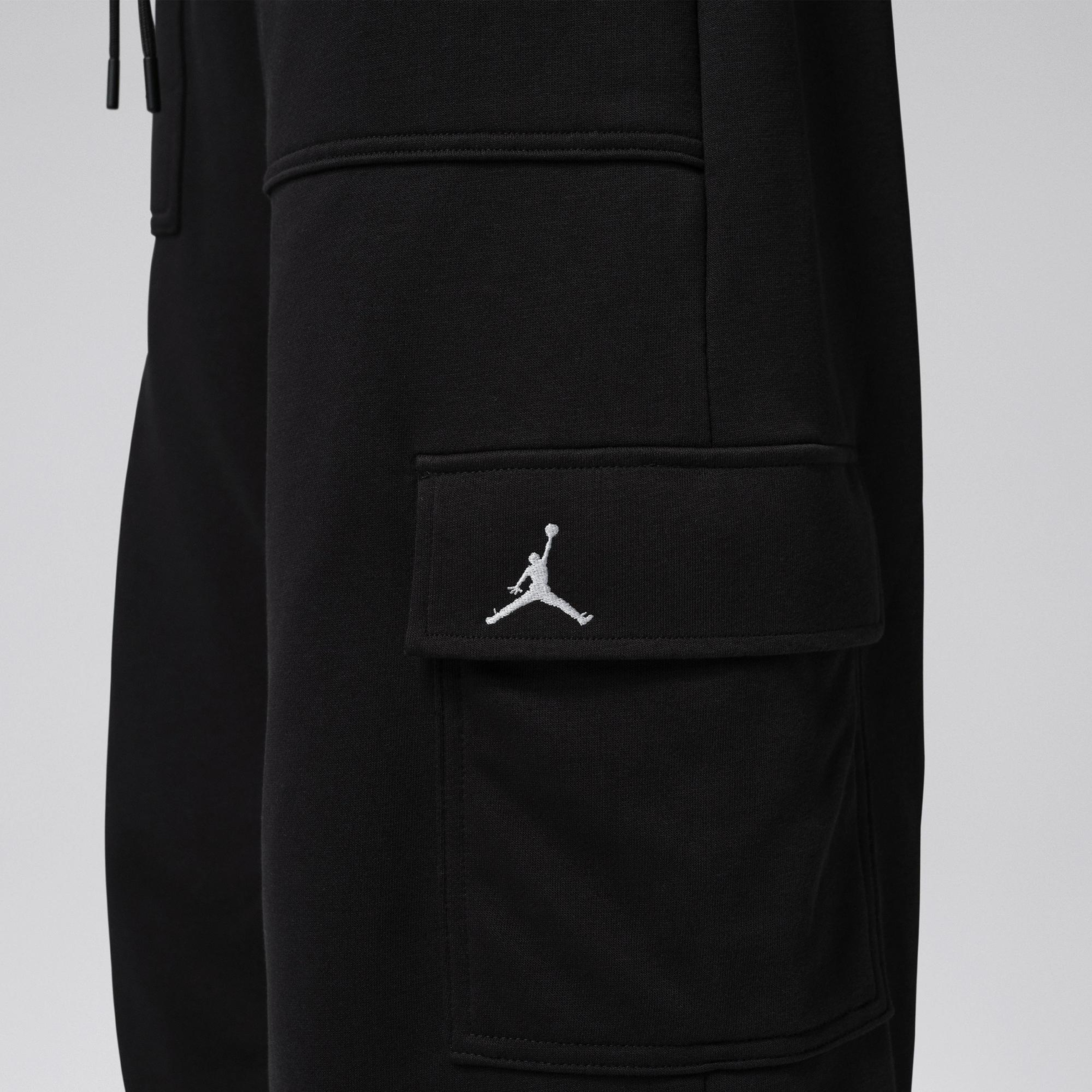 Jordan Brooklyn Fleece Cargo Kadın Siyah Eşofman Altı