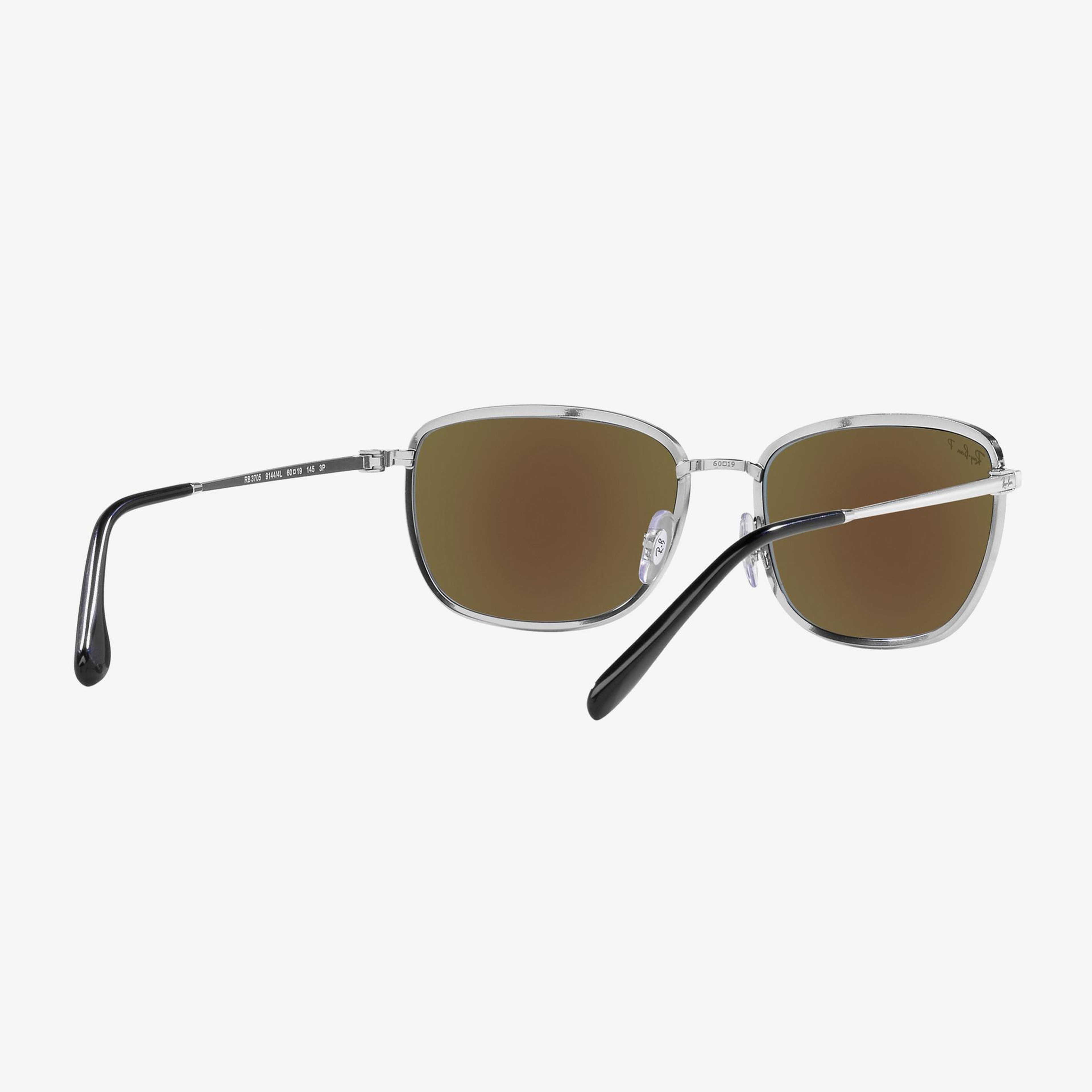 RAY-BAN Metal Unisex Gri Güneş Gözlüğü