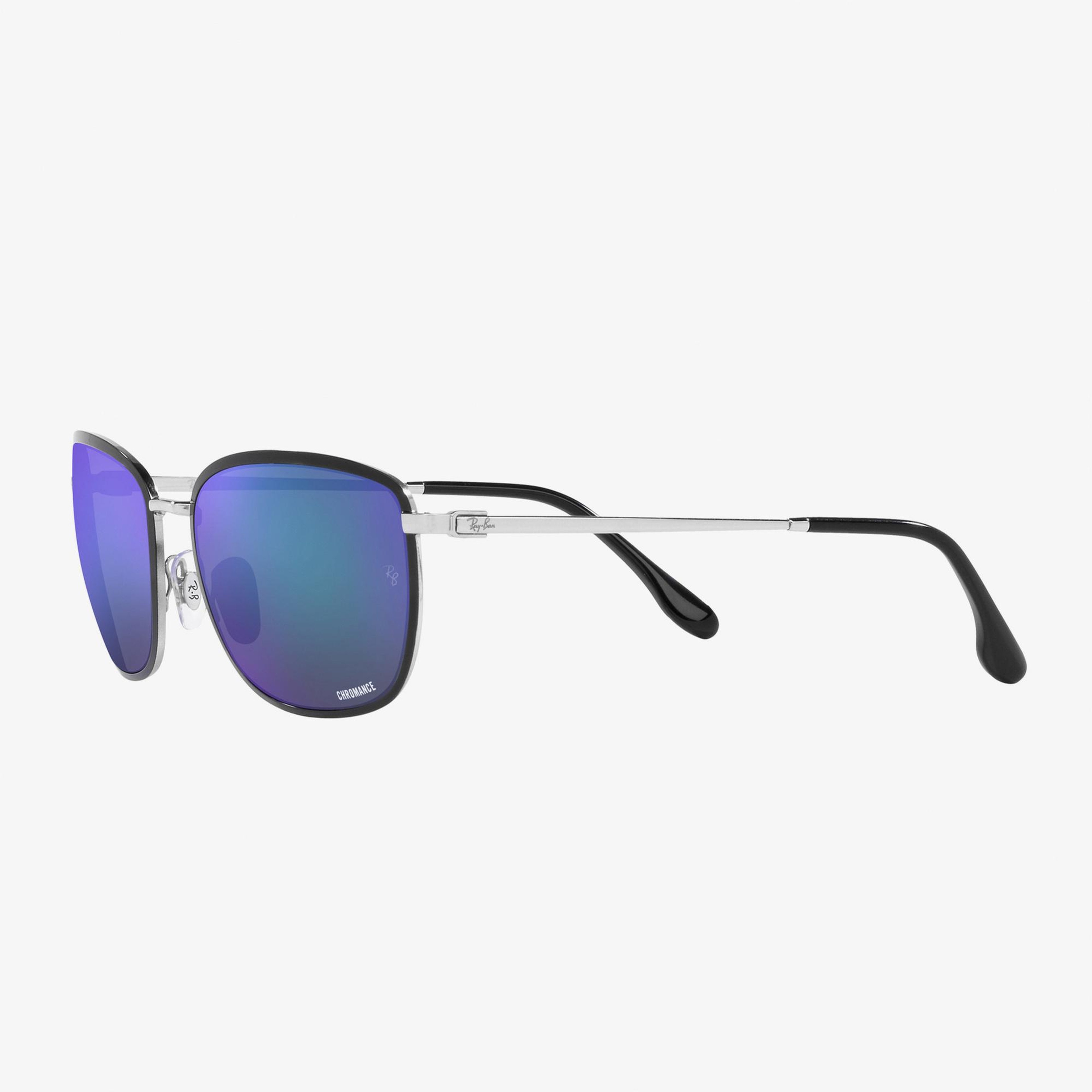 RAY-BAN Metal Unisex Gri Güneş Gözlüğü
