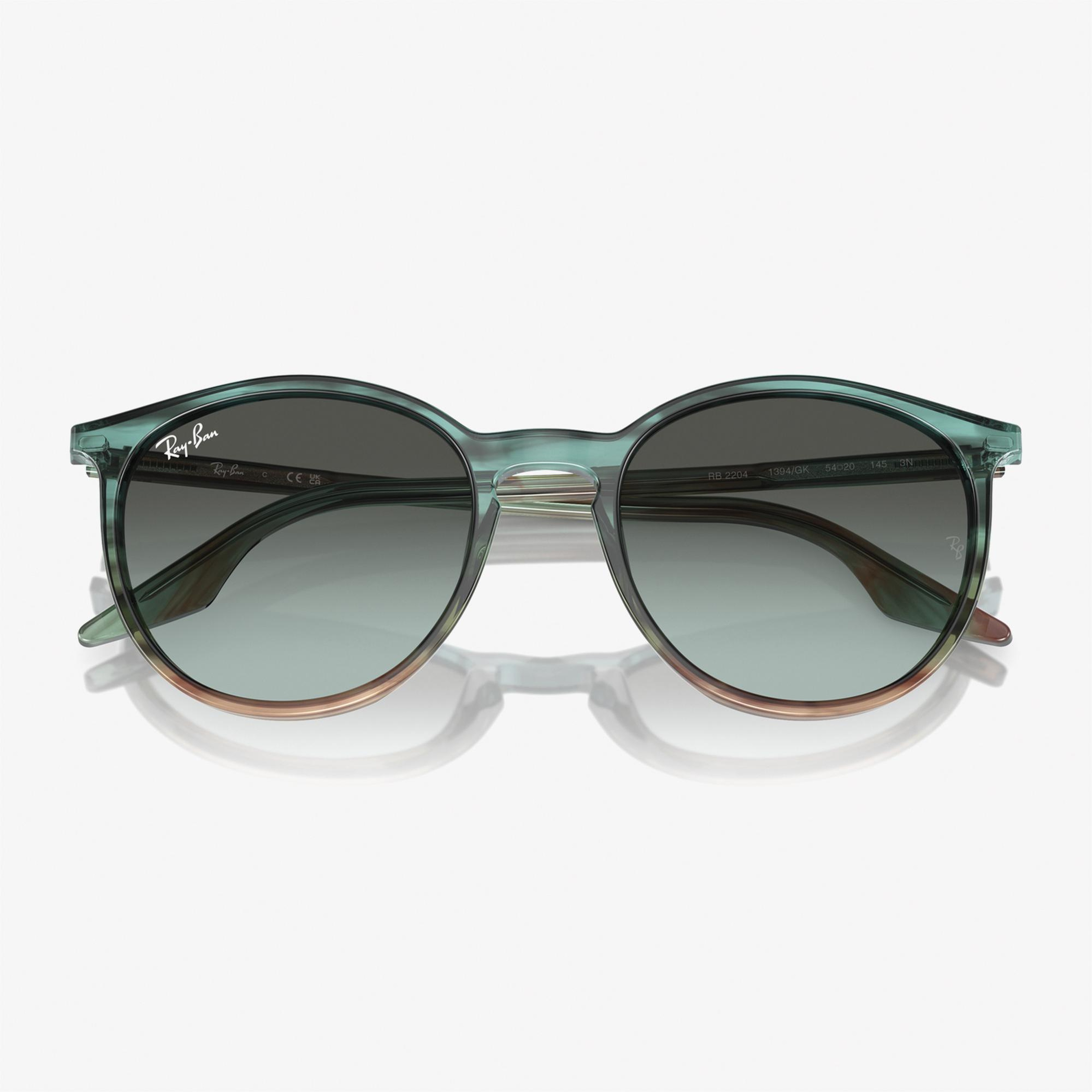 RAY-BAN 0RB2204 Acetate Unisex Yeşil Güneş Gözlüğü