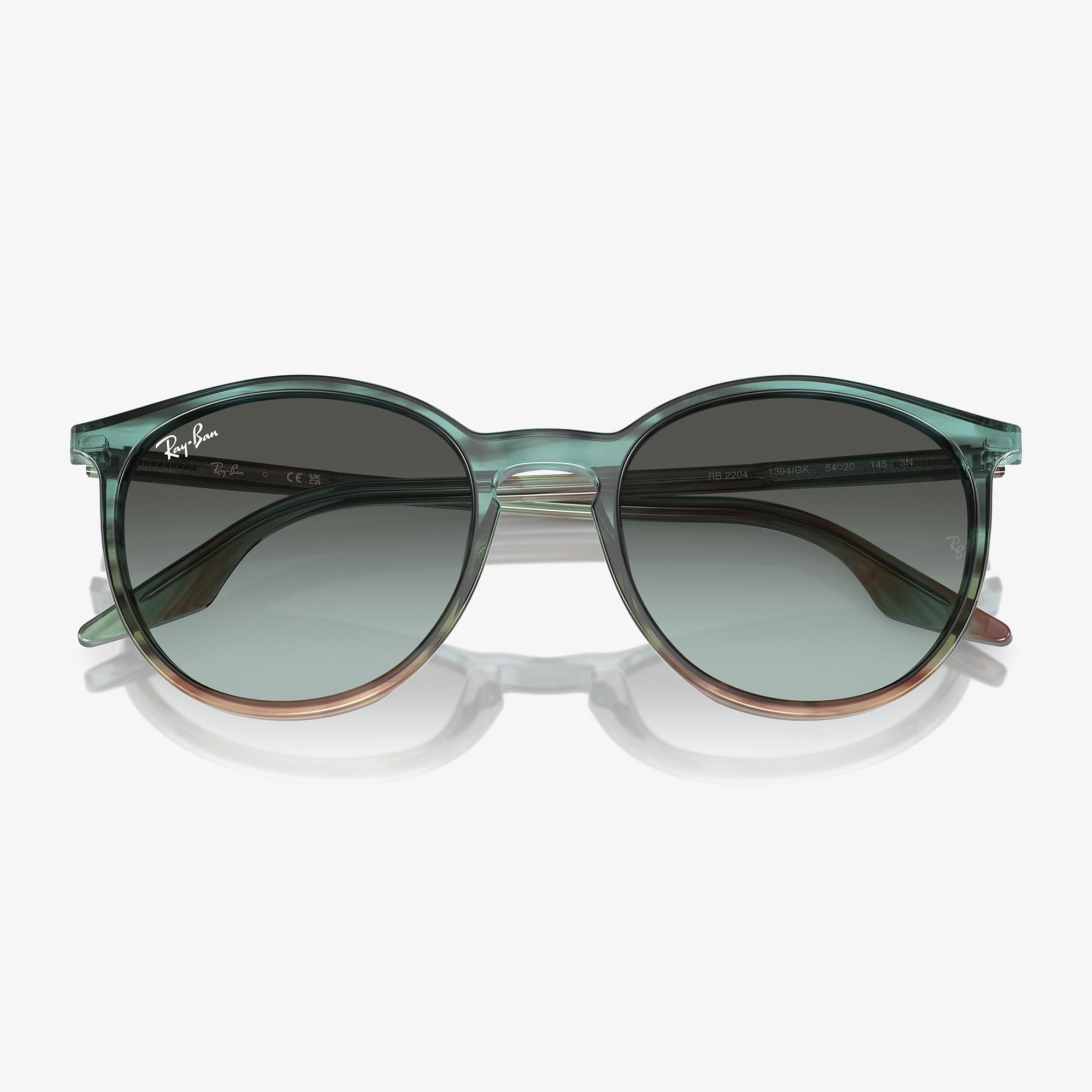 RAY-BAN 0RB2204 Acetate Unisex Yeşil Güneş Gözlüğü