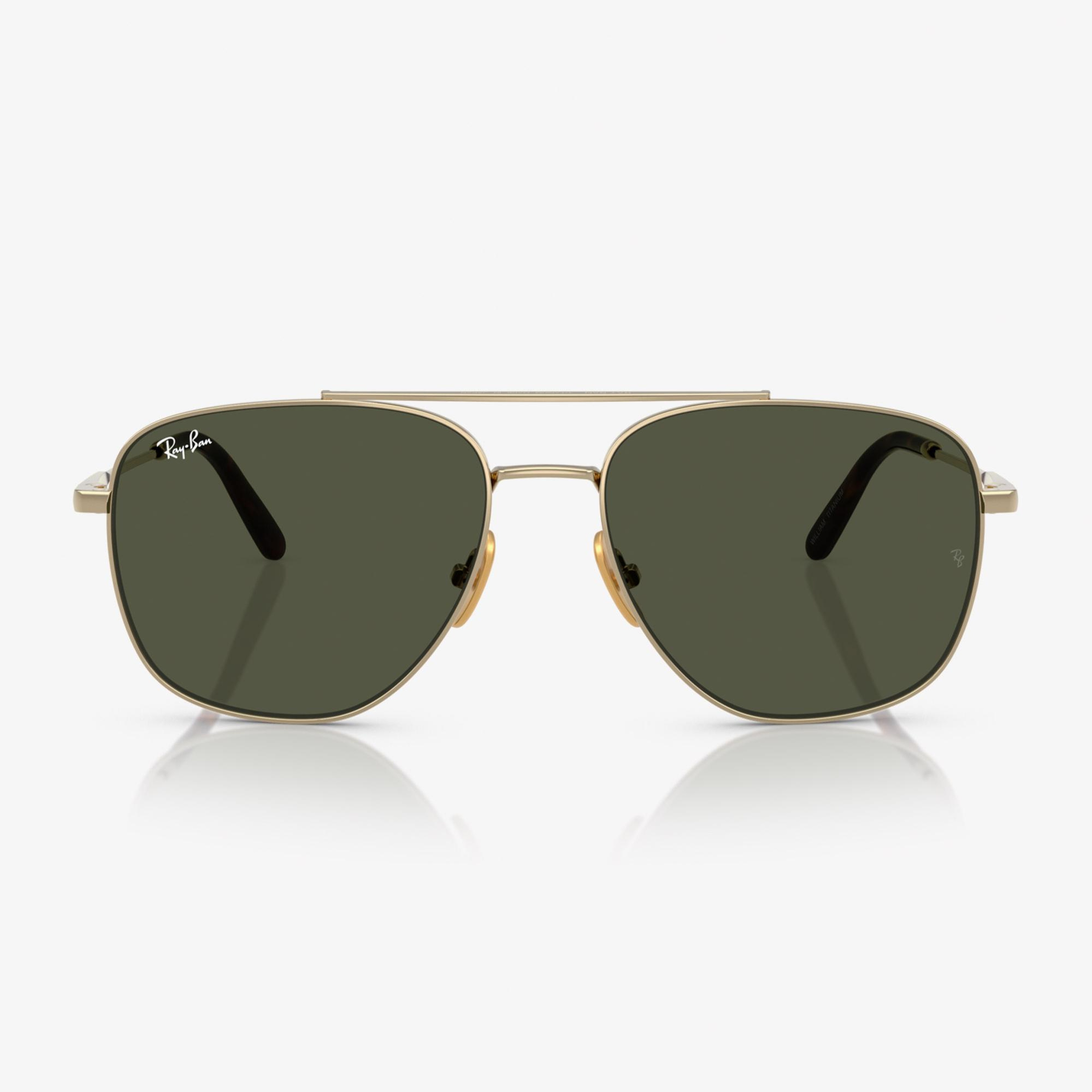 Ray-Ban RB8097 Unisex Altın Rengi Güneş Gözlüğü