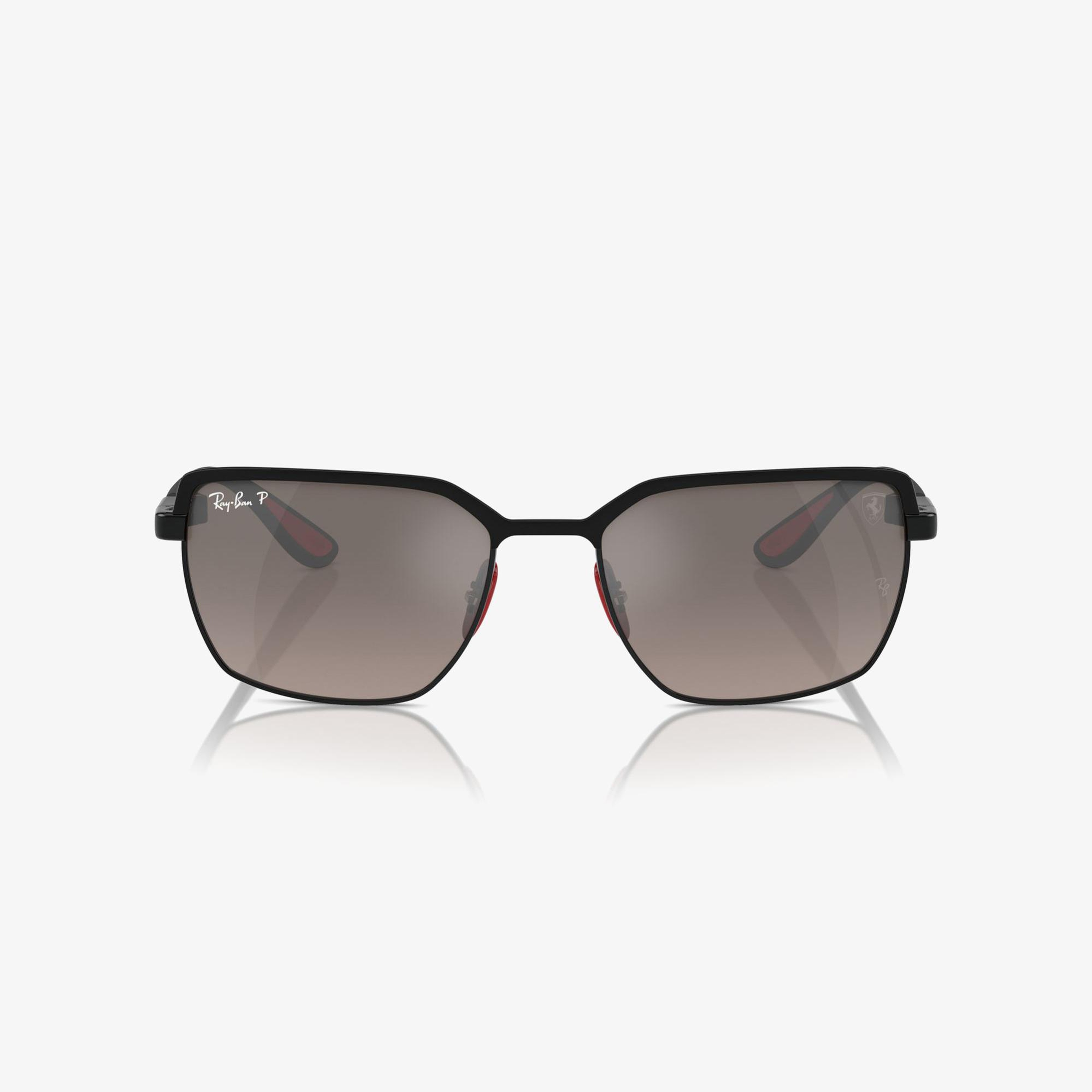 RAY-BAN Rb3743M Scuderia Ferrari Collection Unisex Siyah Güneş Gözlüğü