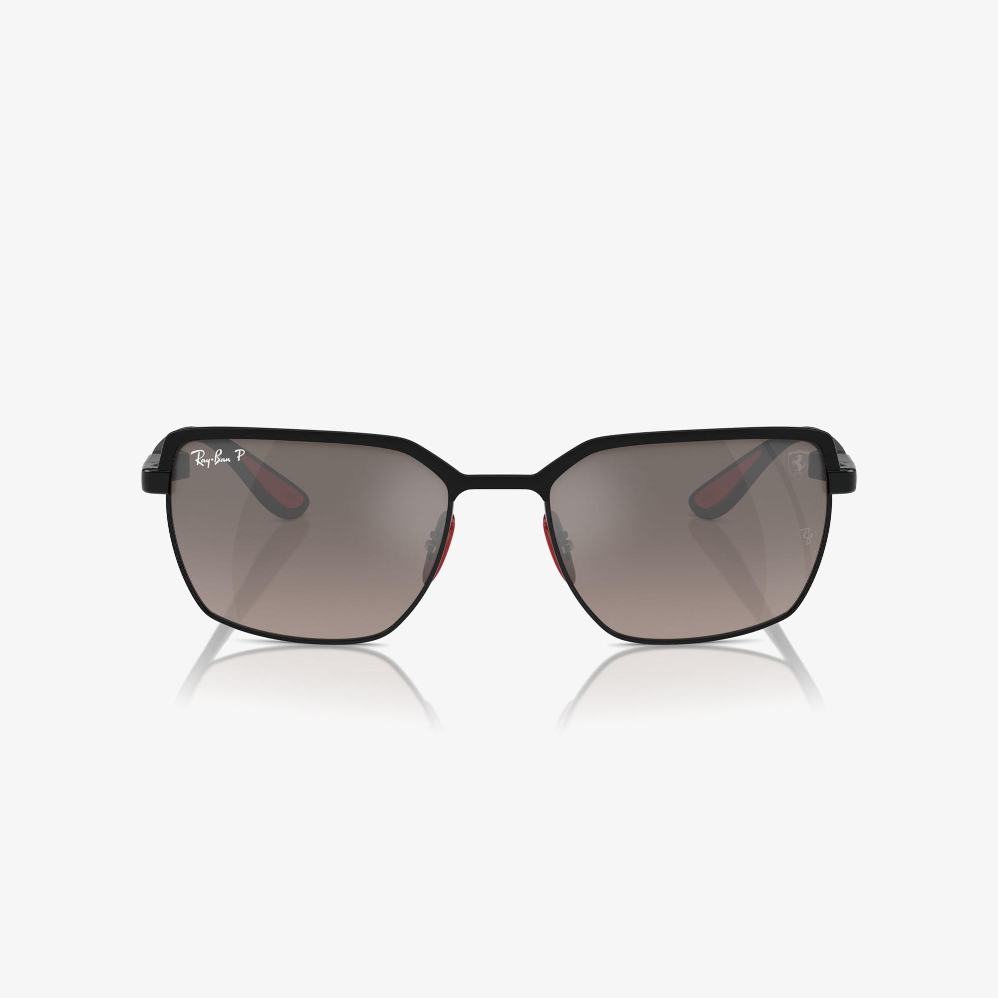 RAY-BAN Rb3743M Scuderia Ferrari Collection Unisex Siyah Güneş Gözlüğü