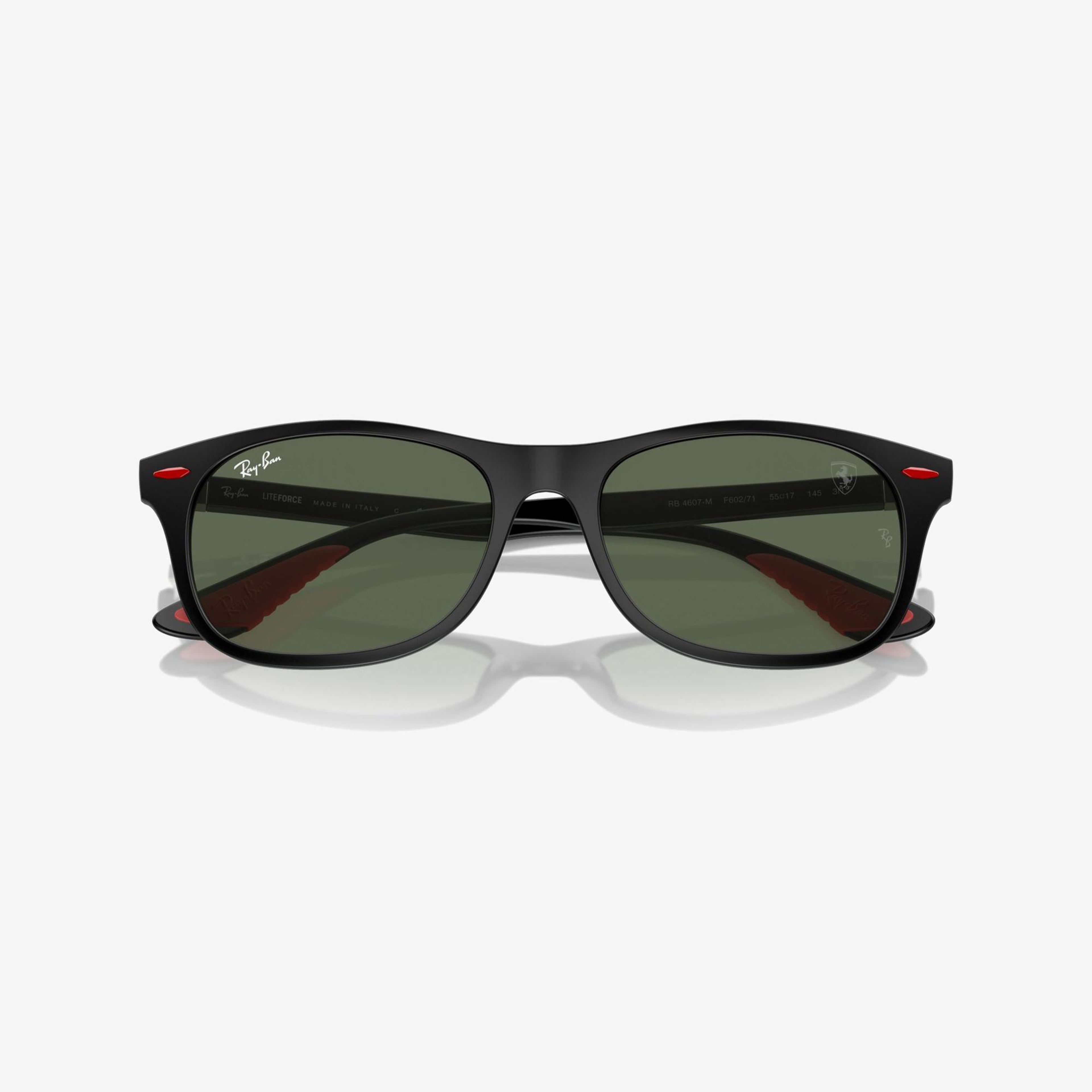 RAY-BAN Rb467M Scuderia Ferrari Collection Unisex Siyah Güneş Gözlüğü