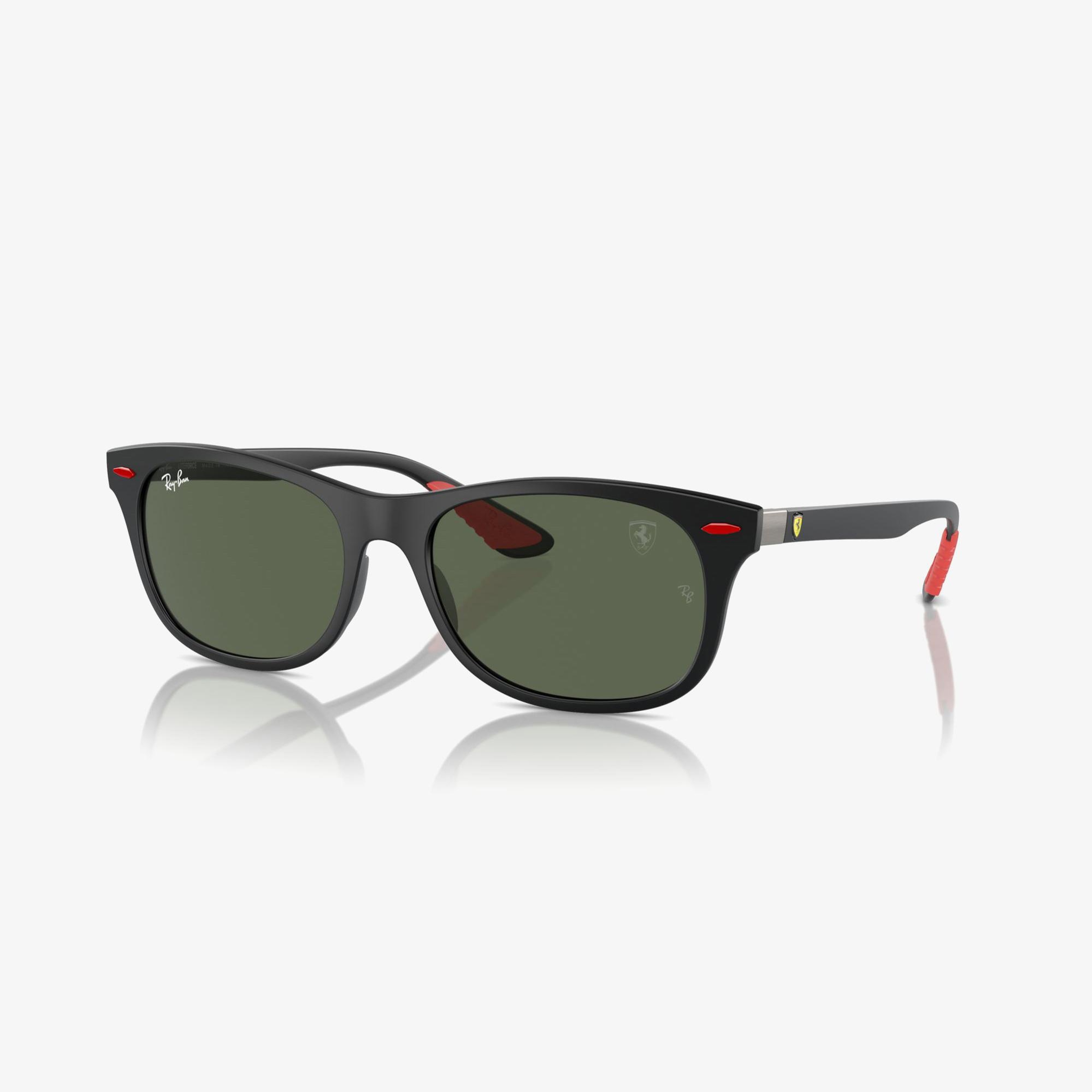 RAY-BAN Rb467M Scuderia Ferrari Collection Unisex Siyah Güneş Gözlüğü