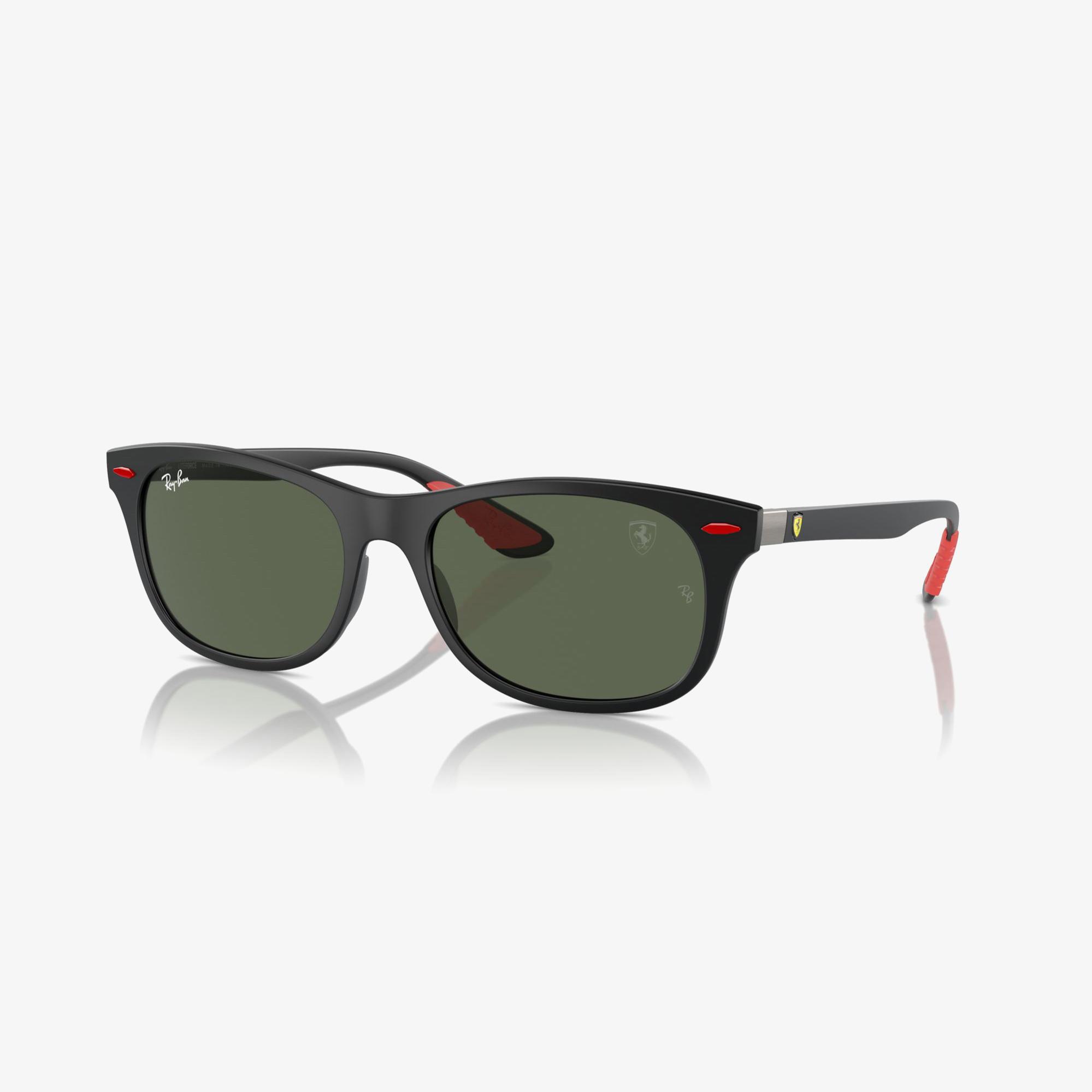 RAY-BAN Rb467M Scuderia Ferrari Collection Unisex Siyah Güneş Gözlüğü