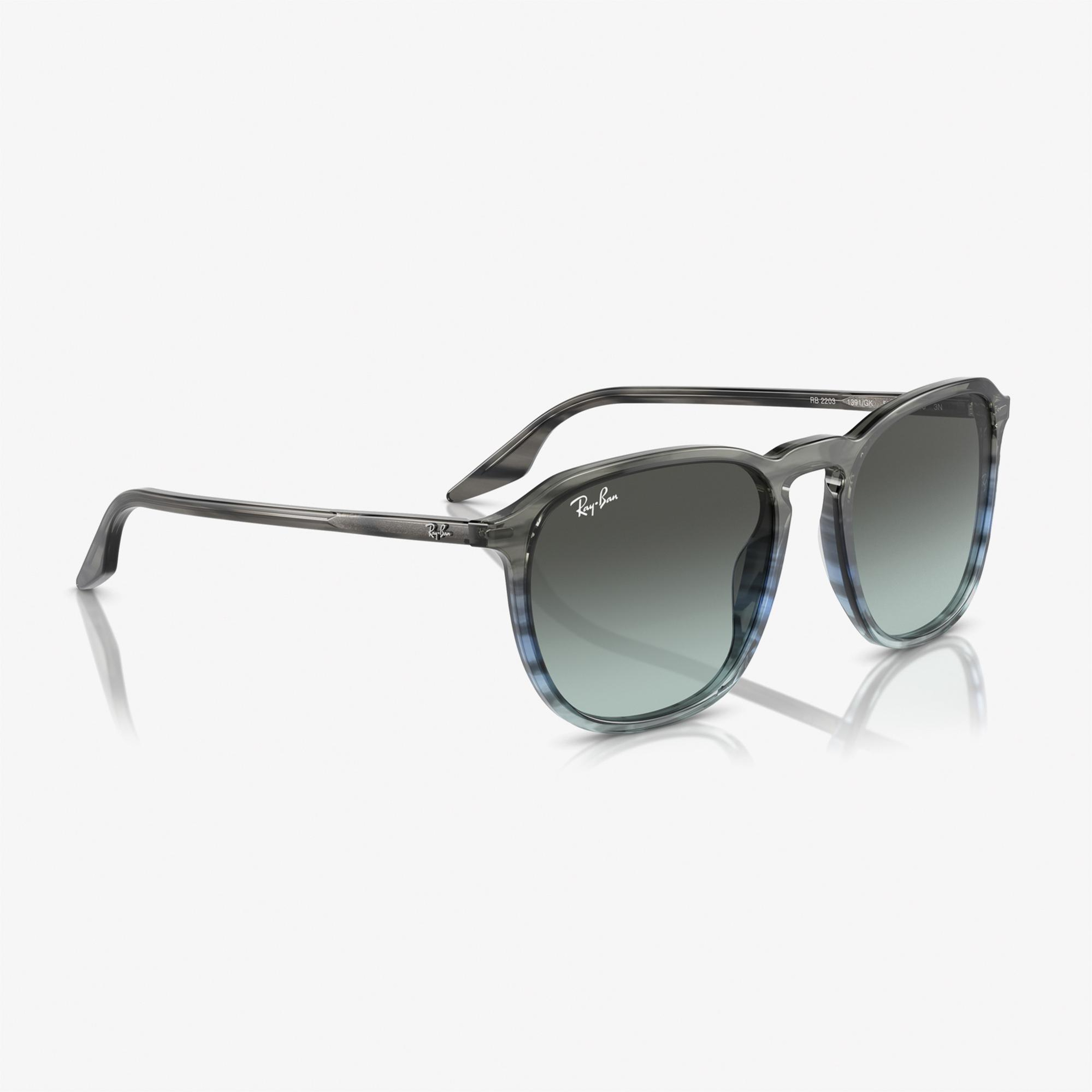 RAY-BAN 0RB2203 Acetate Unisex Gri Güneş Gözlüğü