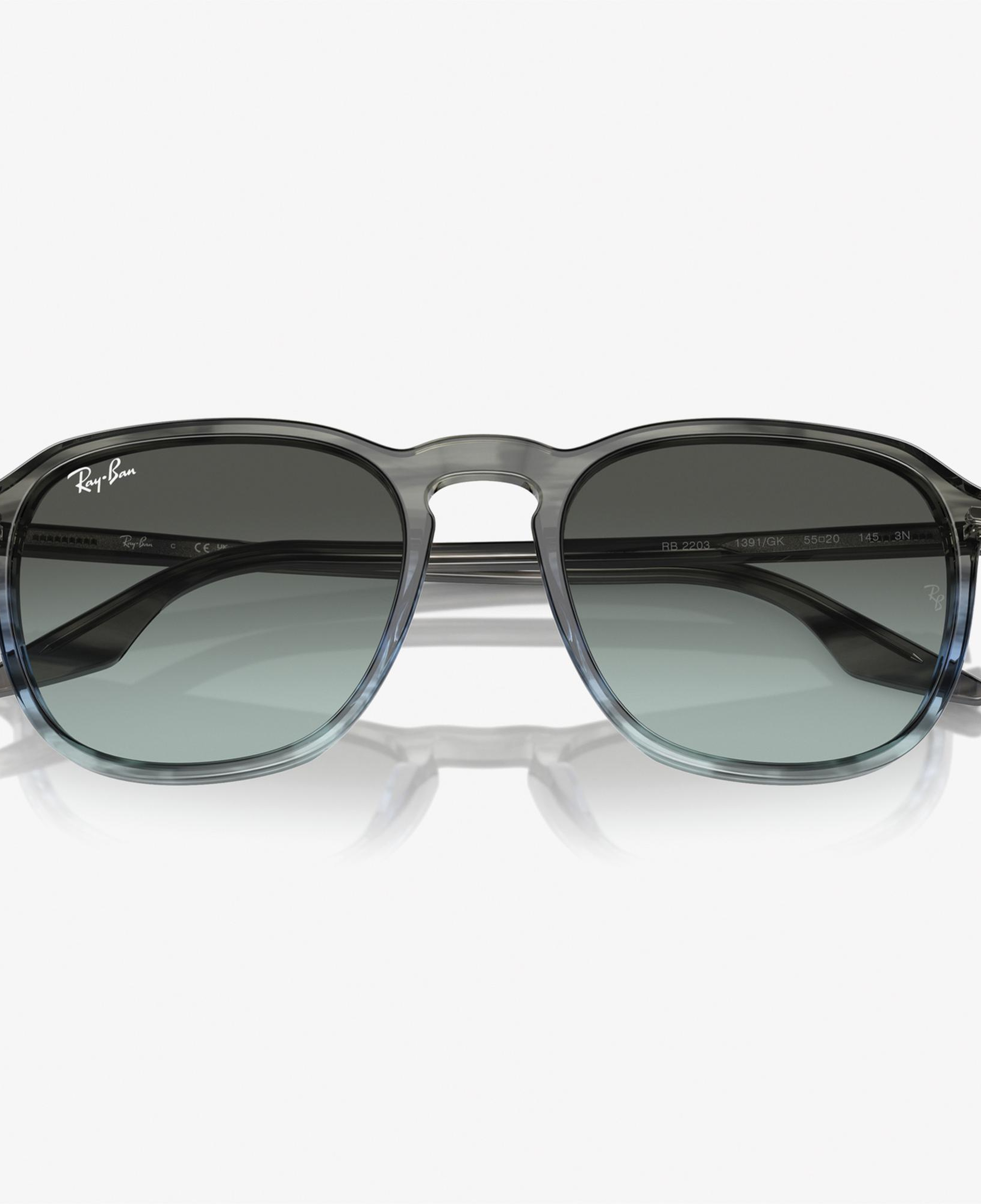 RAY-BAN 0RB2203 Acetate Unisex Gri Güneş Gözlüğü
