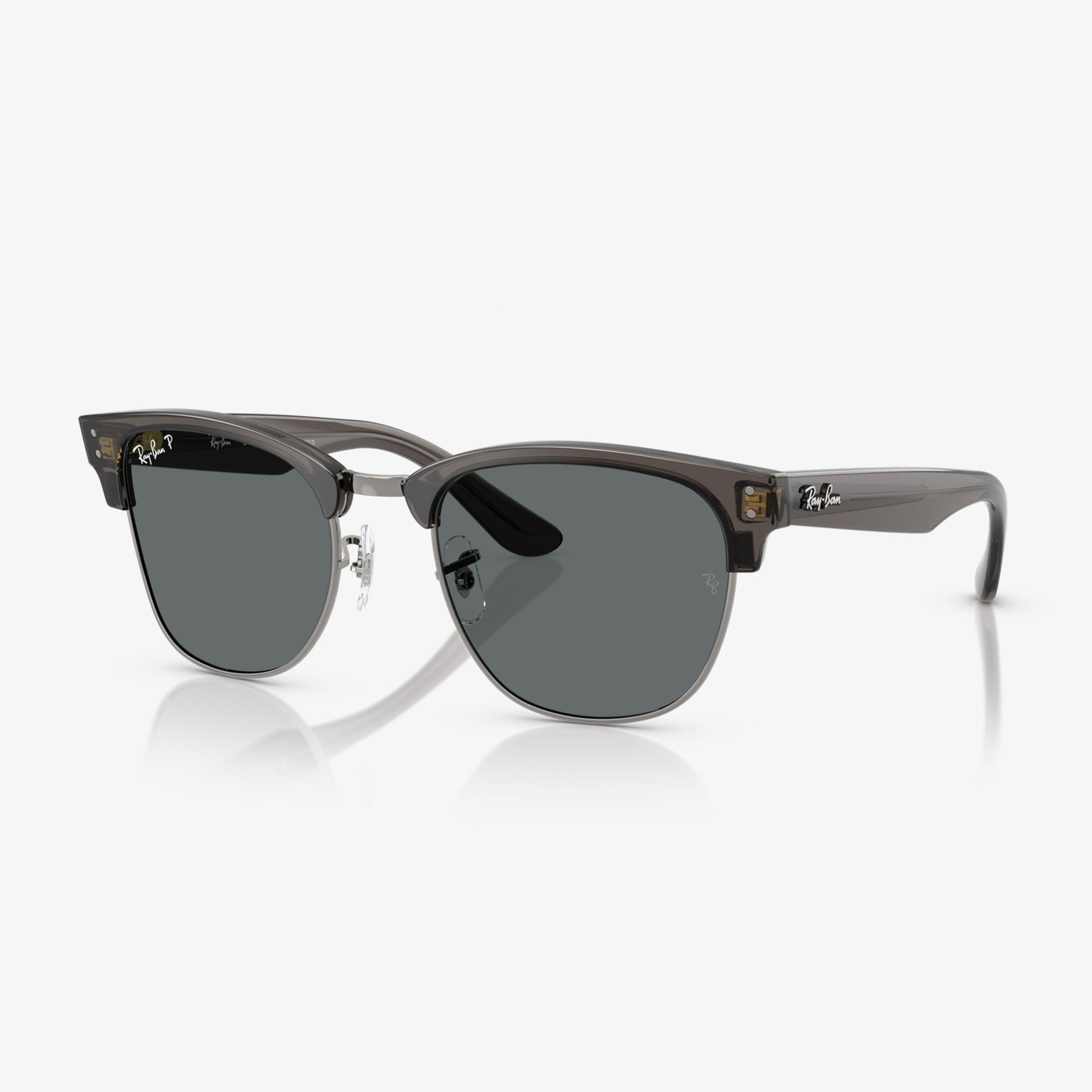 Ray-Ban Clubmaster Reverse RBR0504S Unisex Gri Güneş Gözlüğü
