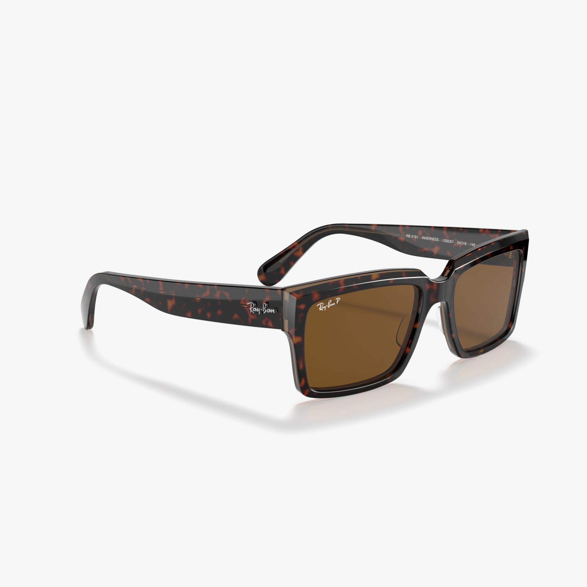 Ray-Ban 0RB2191 Pillow Havana On Transparent Brown Güneş Gözlüğü