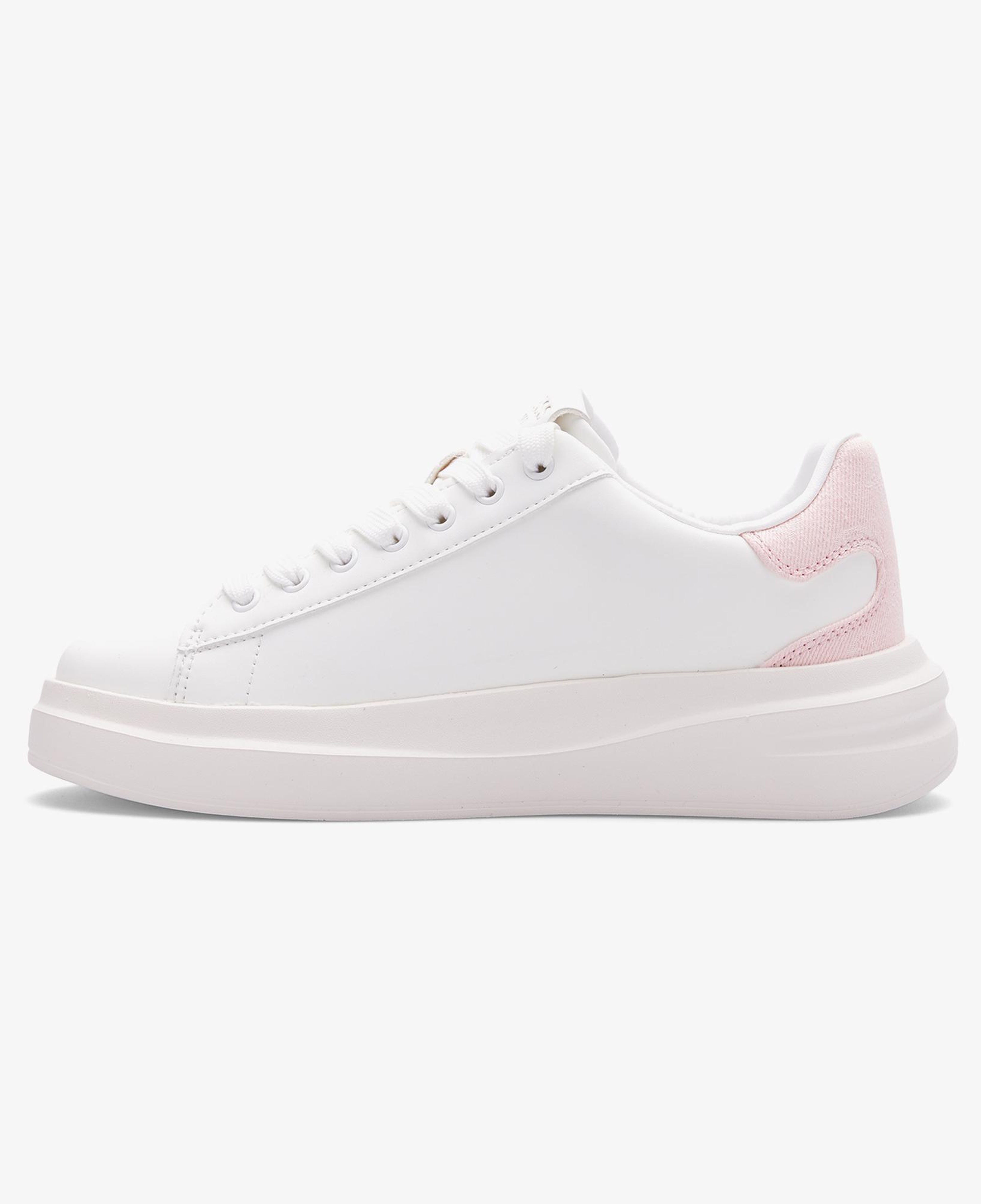 Guess Elbina Deri Kadın Pembe Sneaker
