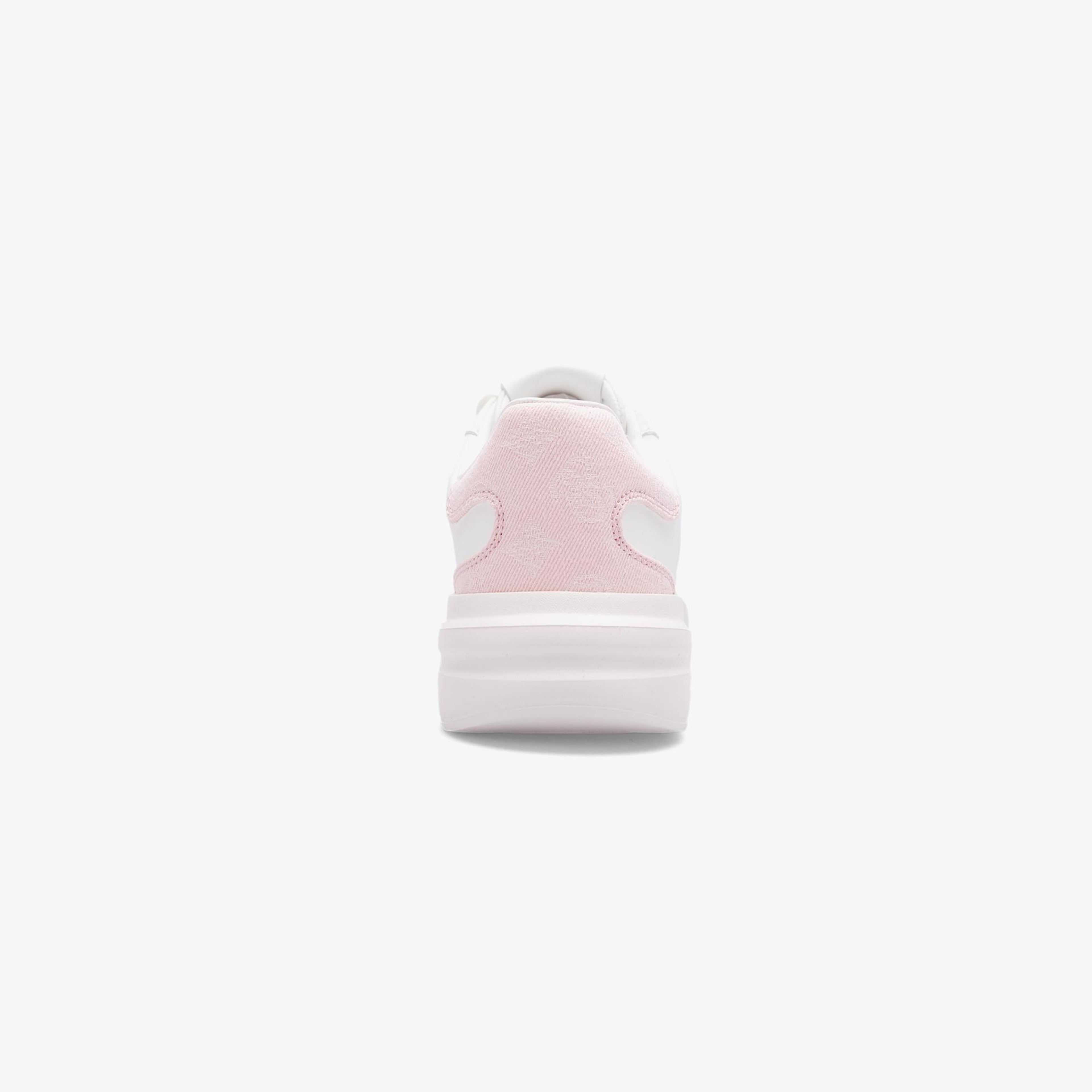 Guess Elbina Deri Kadın Pembe Sneaker