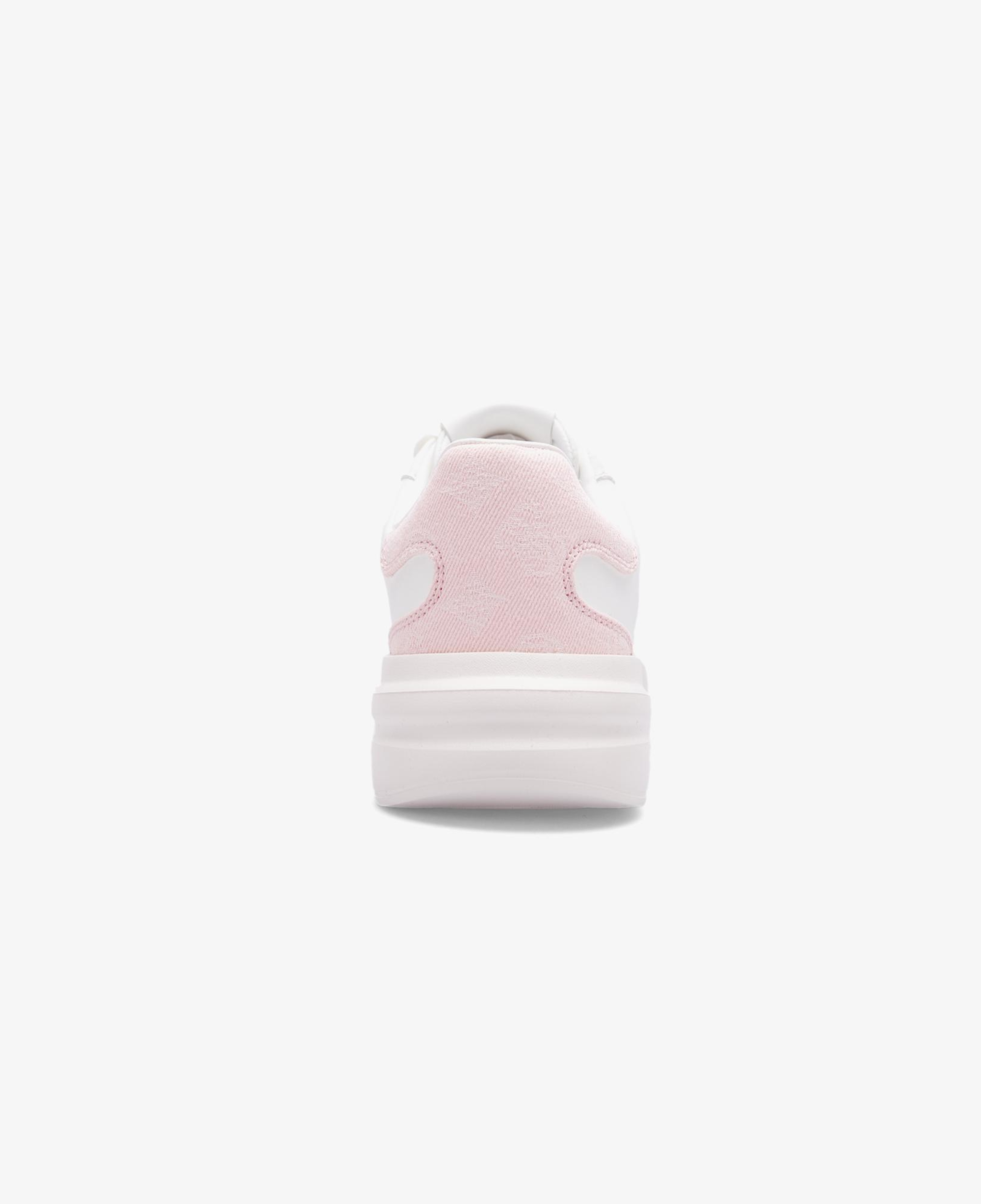 Guess Elbina Deri Kadın Pembe Sneaker