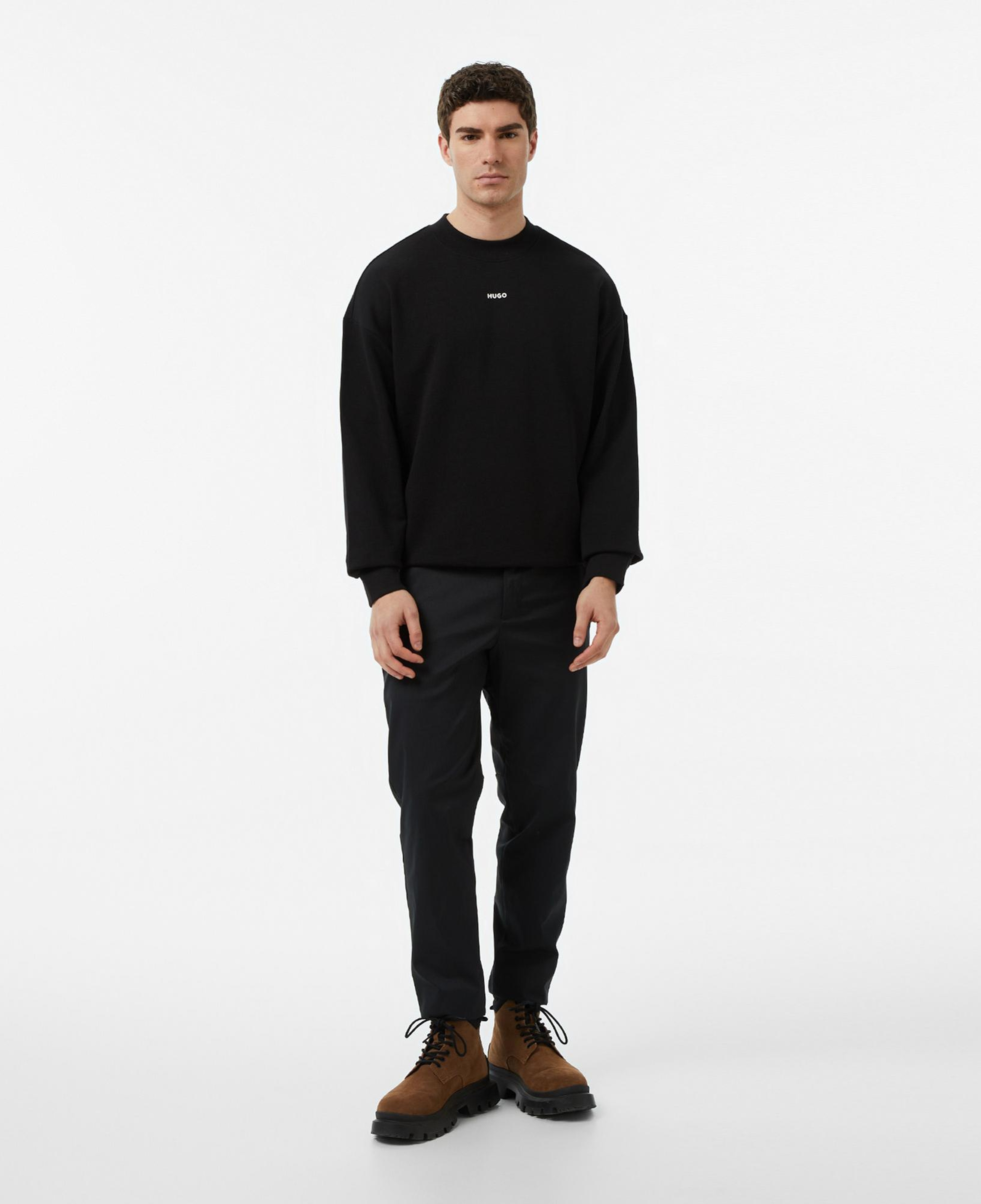 Hugo Dapocrew Erkek Siyah Sweatshirt