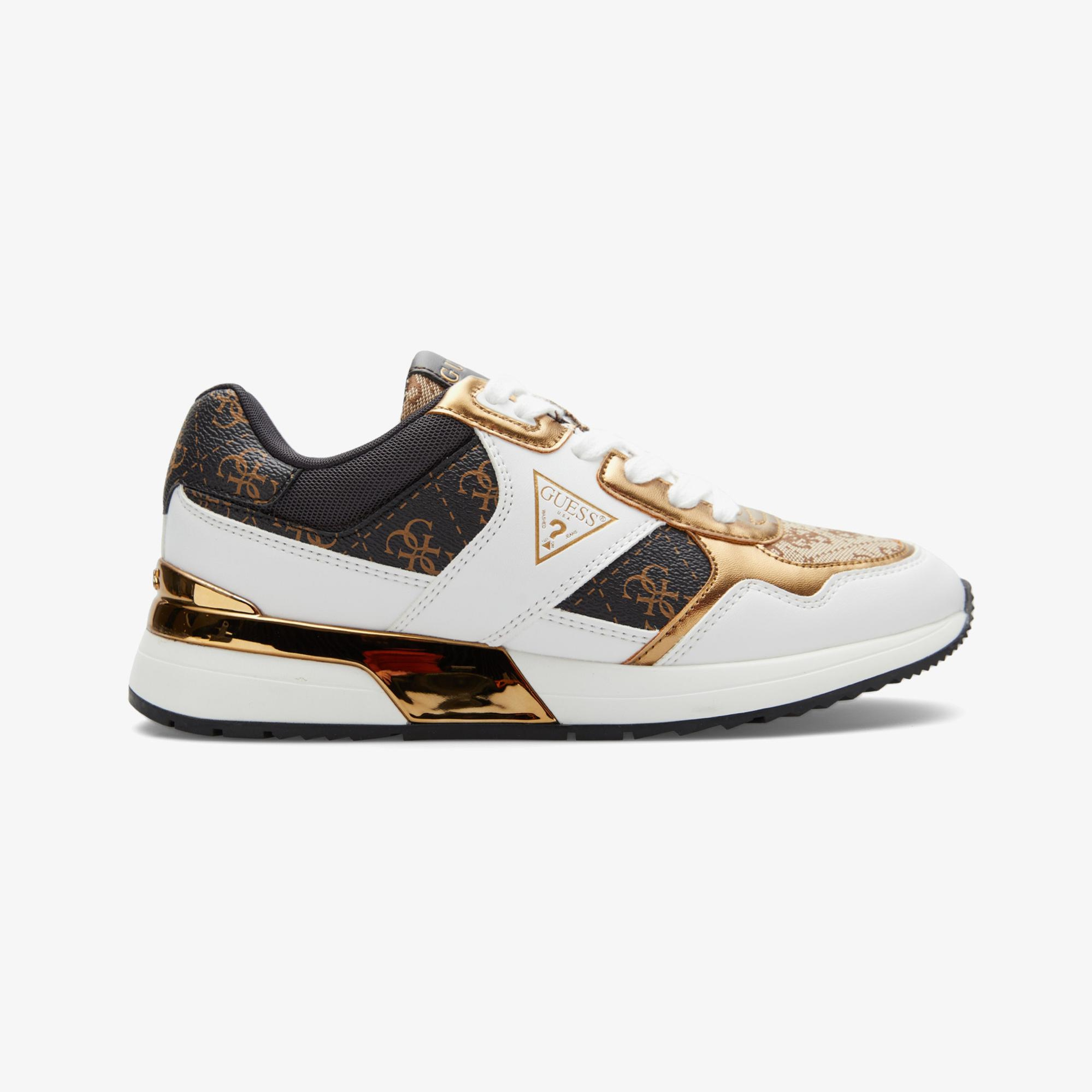 Guess Mickay Kadın Bej Sneaker