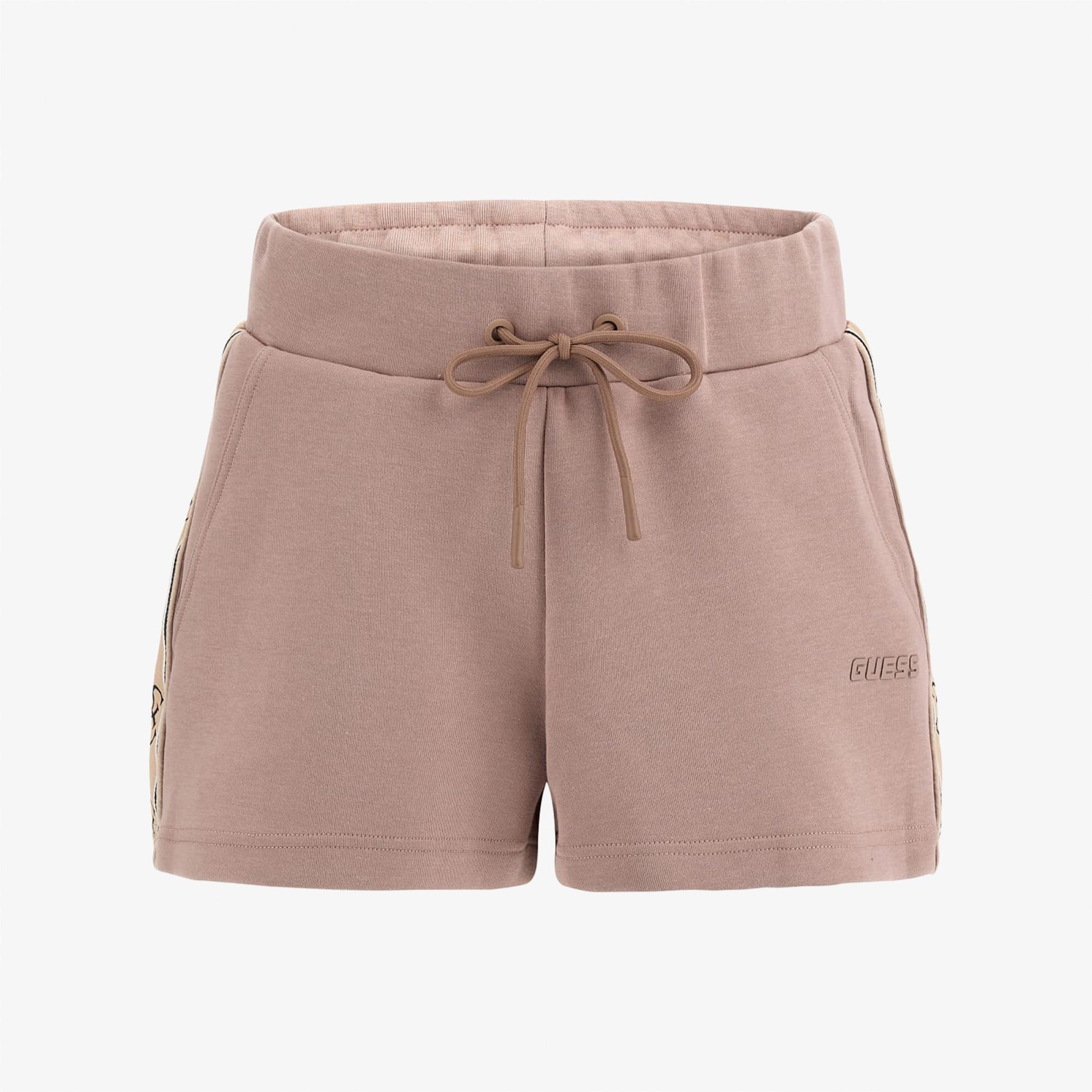 Guess Britney Aktif Loose Fit Kadın Kahverengi Şort