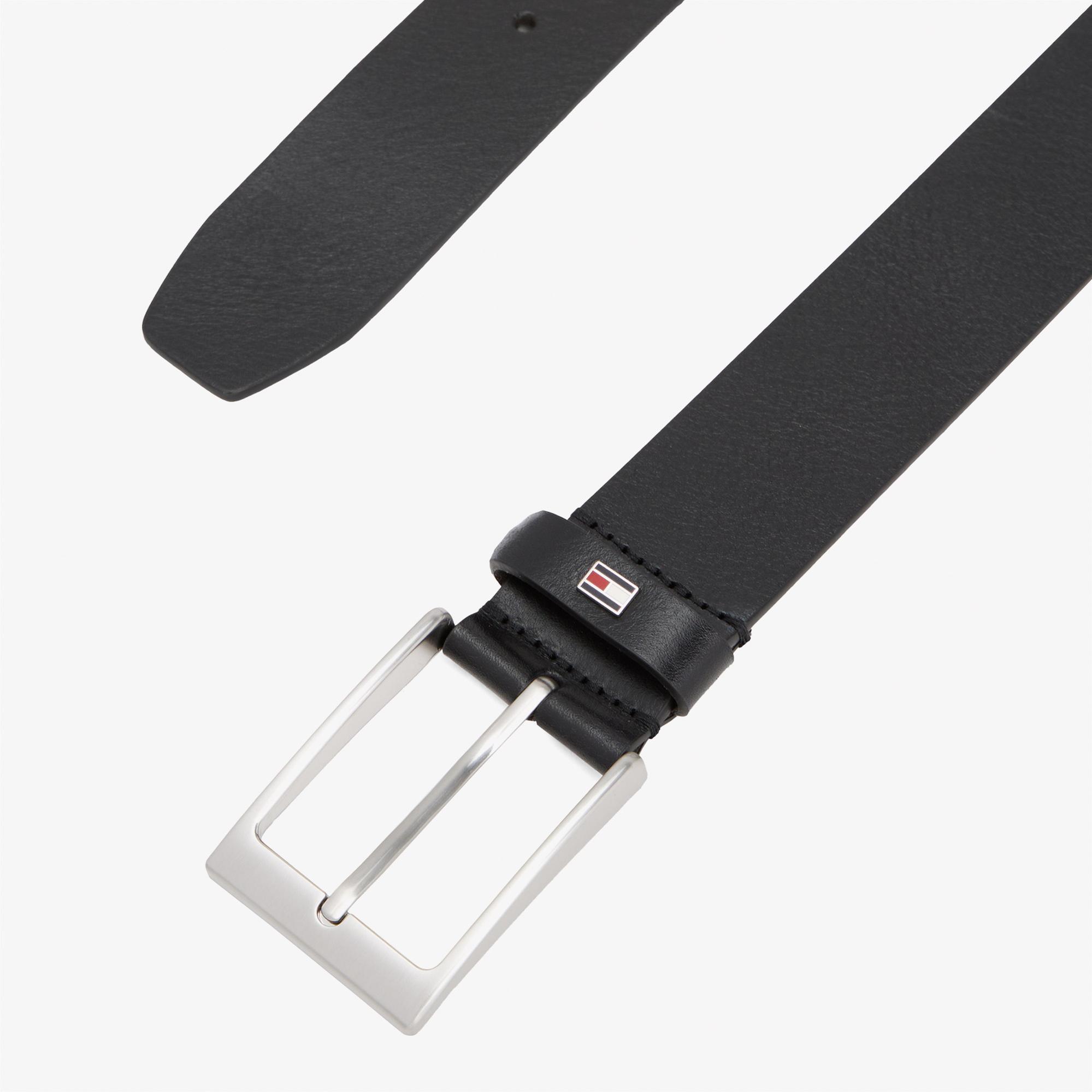 Tommy Hilfiger Layton 4.0 Erkek Siyah Kemer