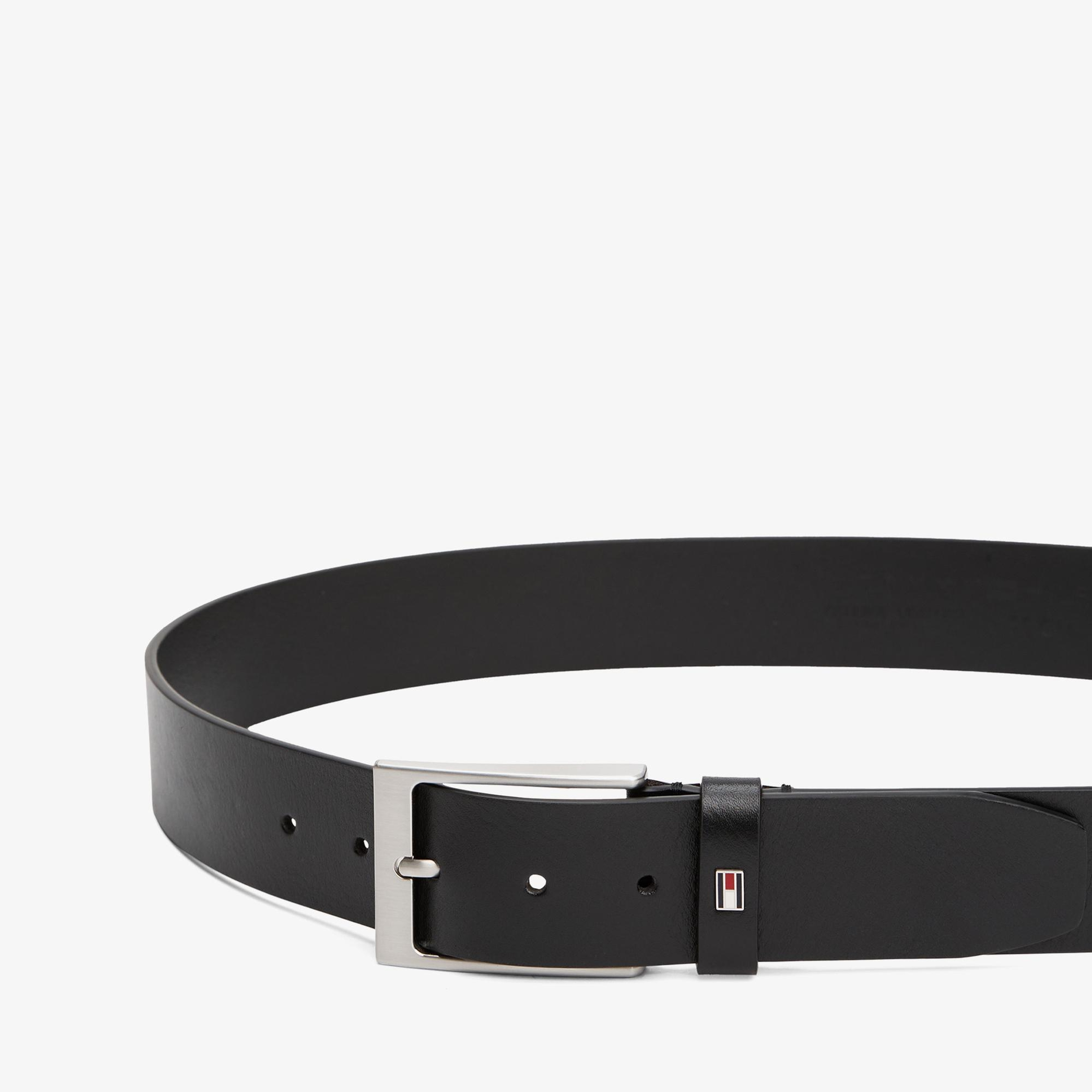 Tommy Hilfiger Layton 4.0 Erkek Siyah Kemer