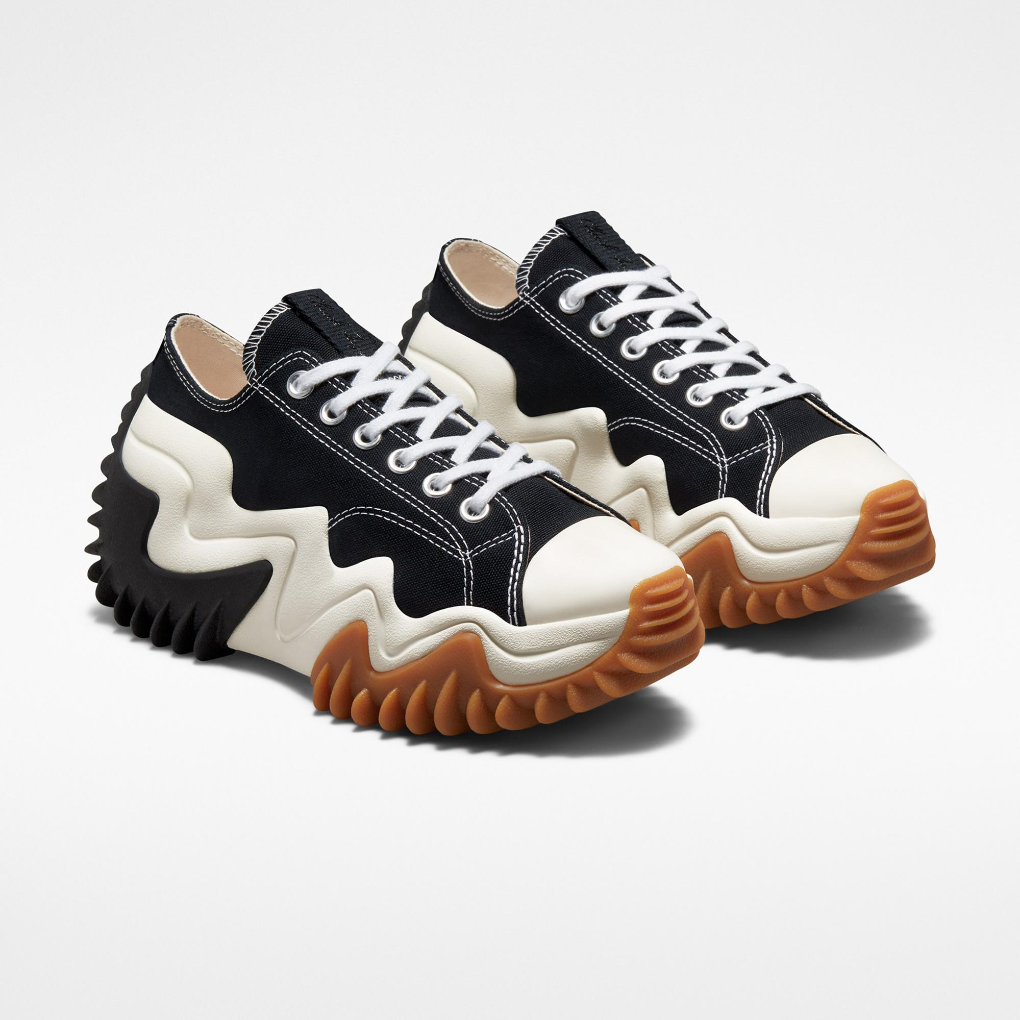 Converse Run Star Motion Unisex Siyah Platform Sneaker