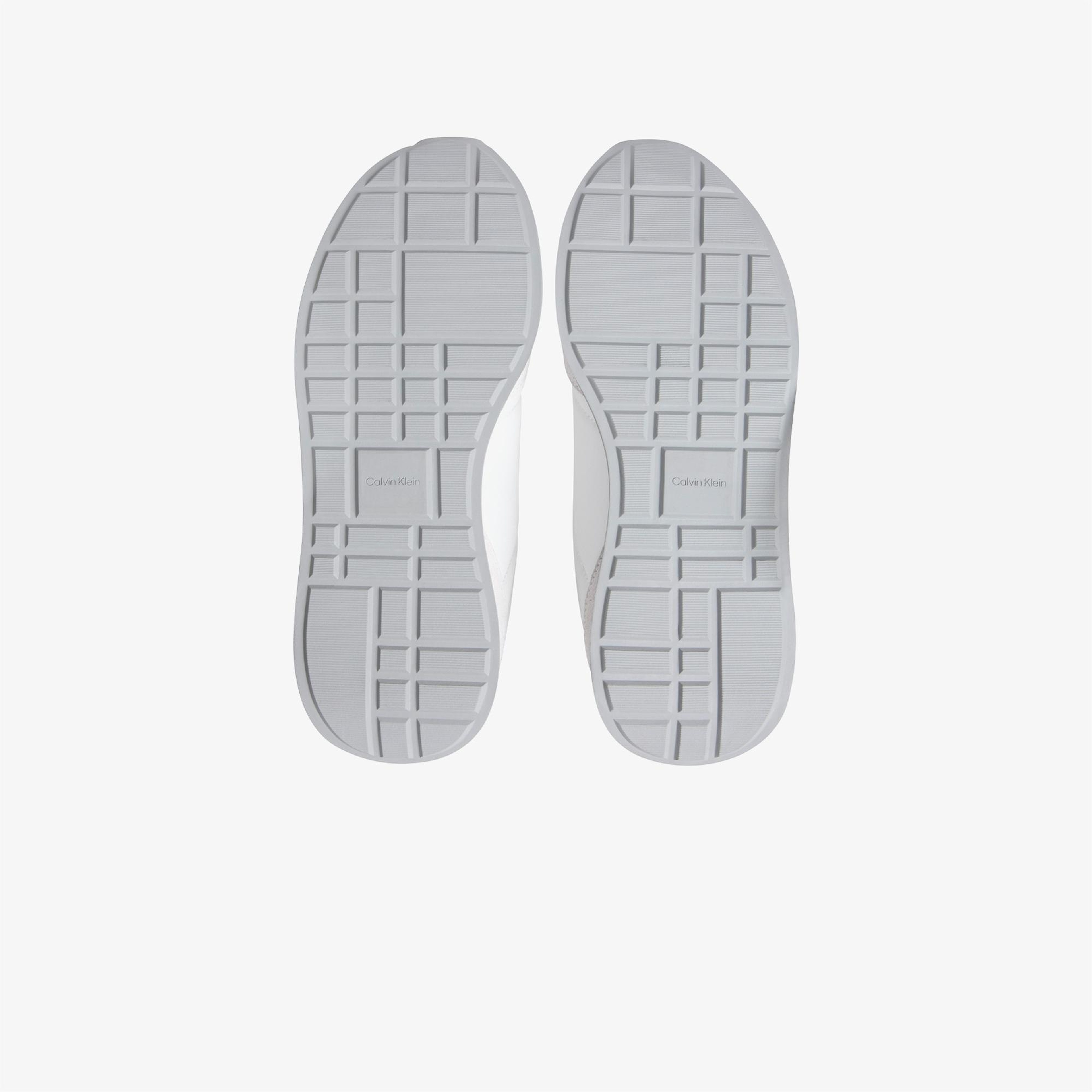 Calvin Klein Retro Runner Lace Up Kadın Beyaz Sneaker