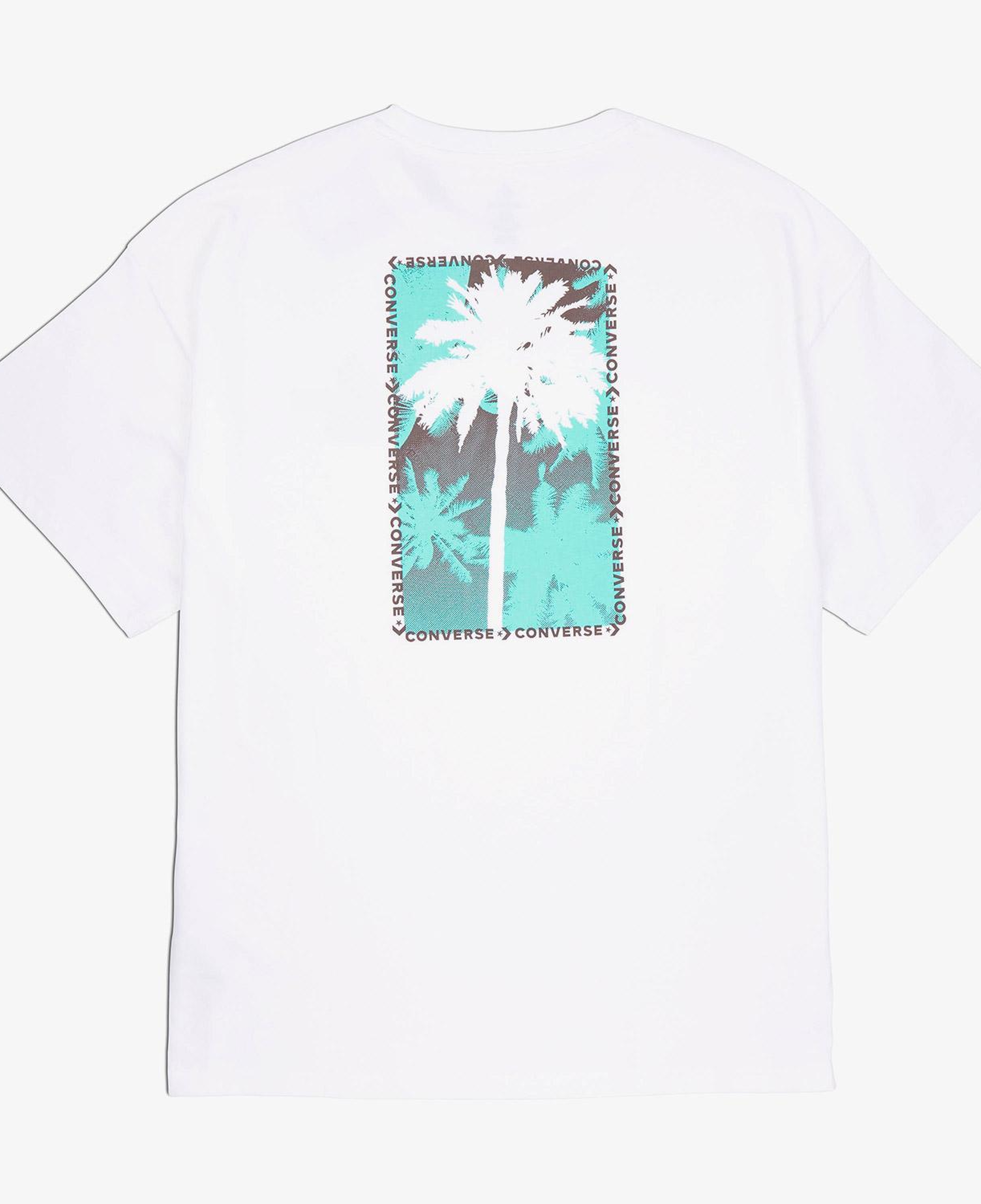 Converse Loose Fit Erkek Beyaz T-Shirt