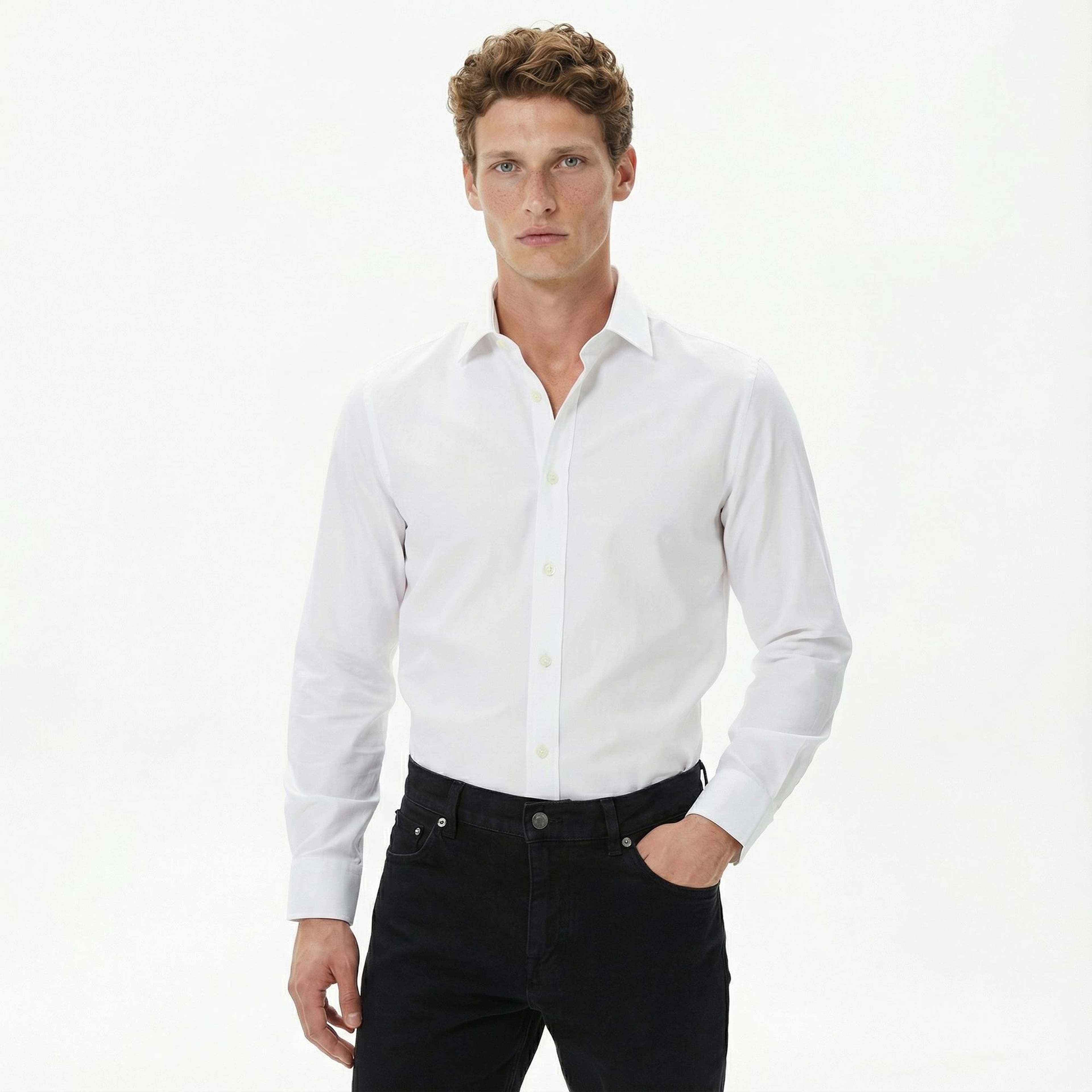 Tommy Hilfiger Straight Denton Croft Erkek Siyah Jean Pantolon