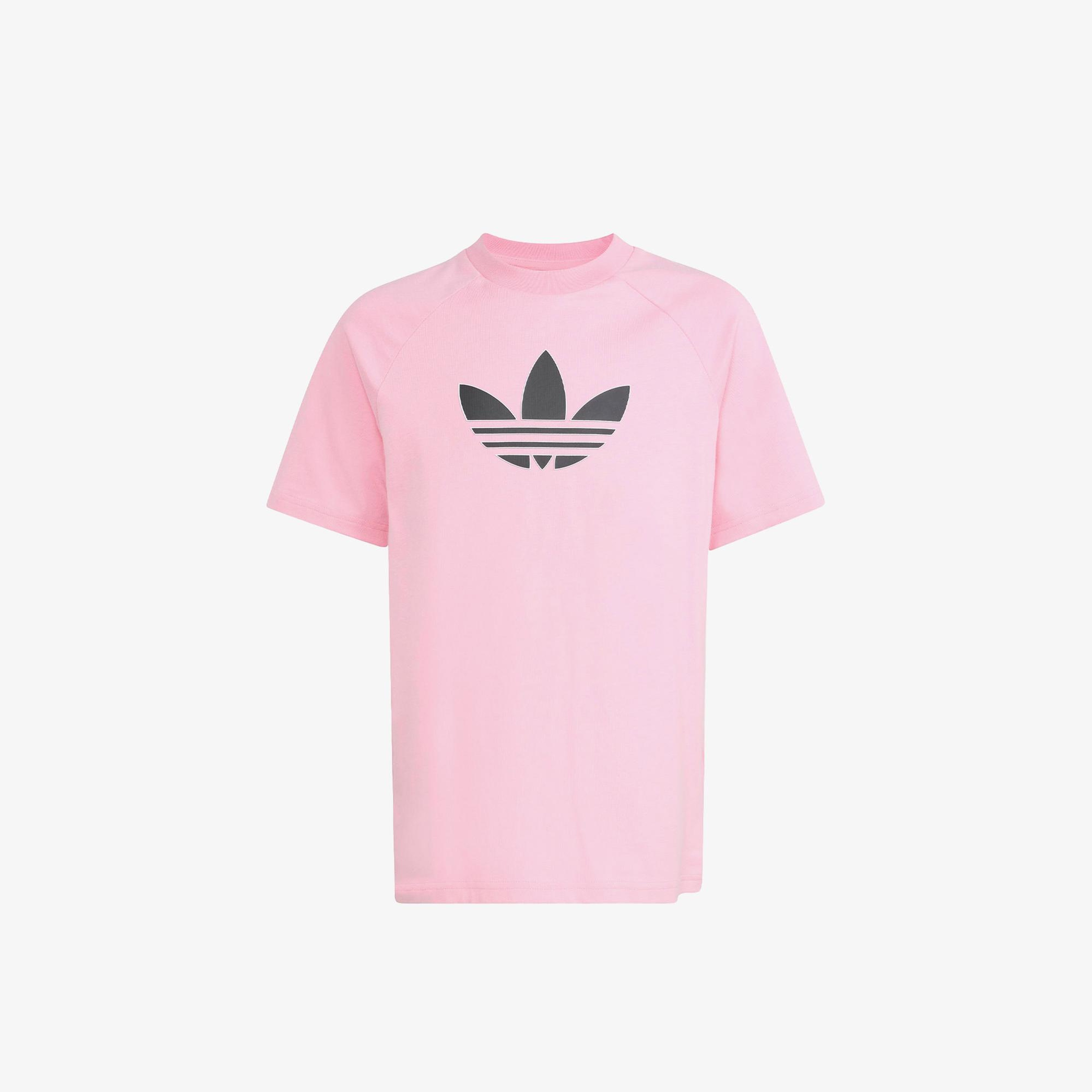 adidas Graphic Trefoil Çocuk Pembe T-Shirt