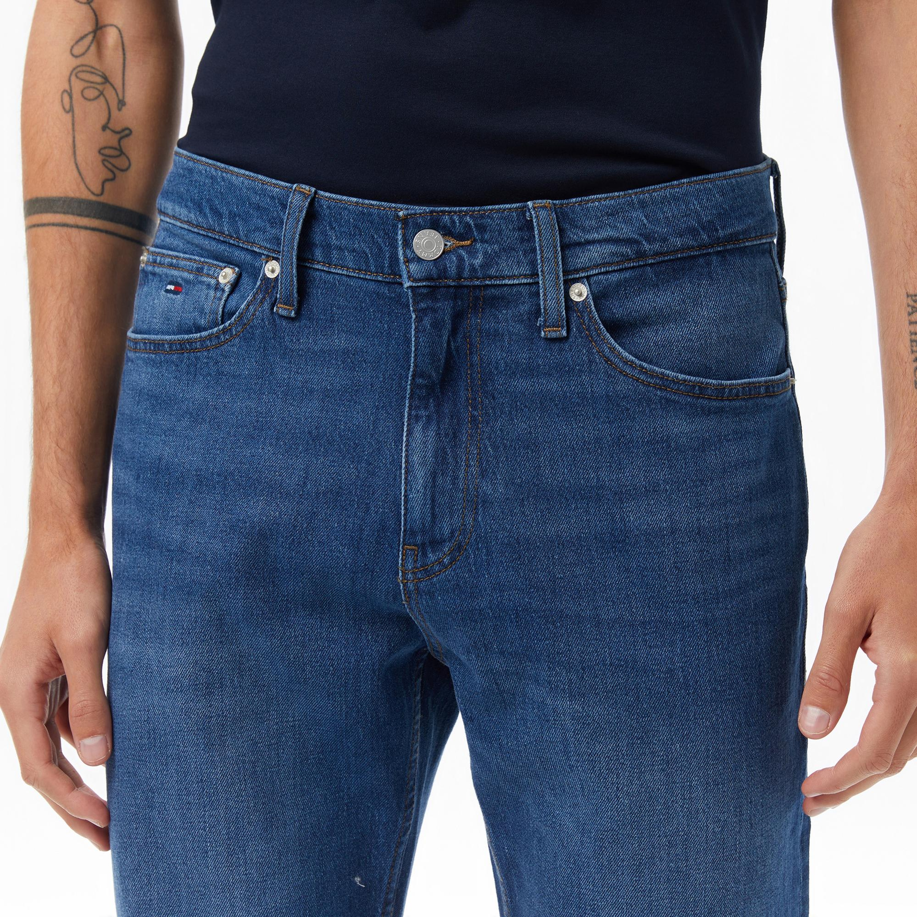 Tommy Jeans Ryan Slim Erkek Mavi Jean Pantolon