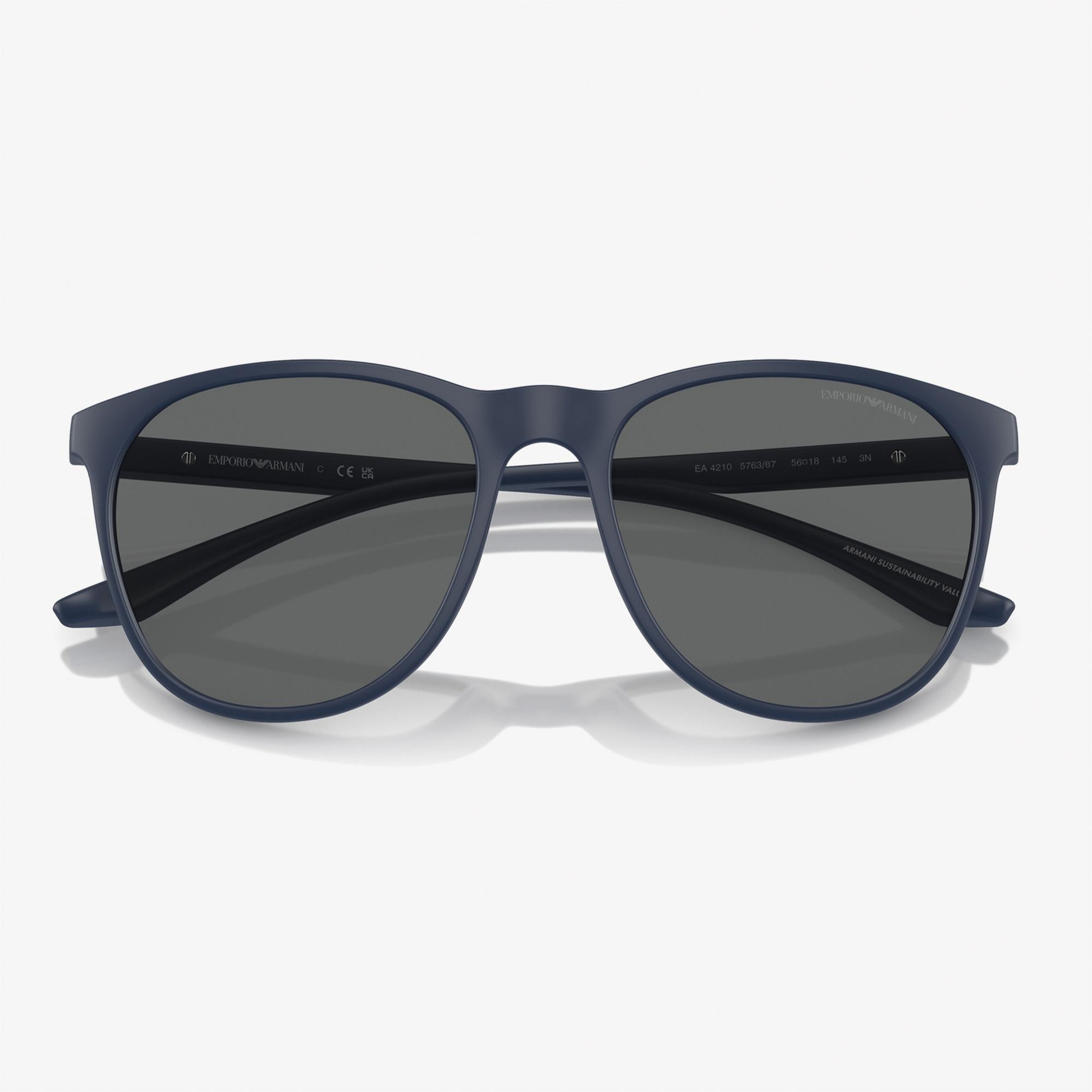 Emporio Armani 0EA4210 Injected Erkek Lacivert Güneş Gözlüğü