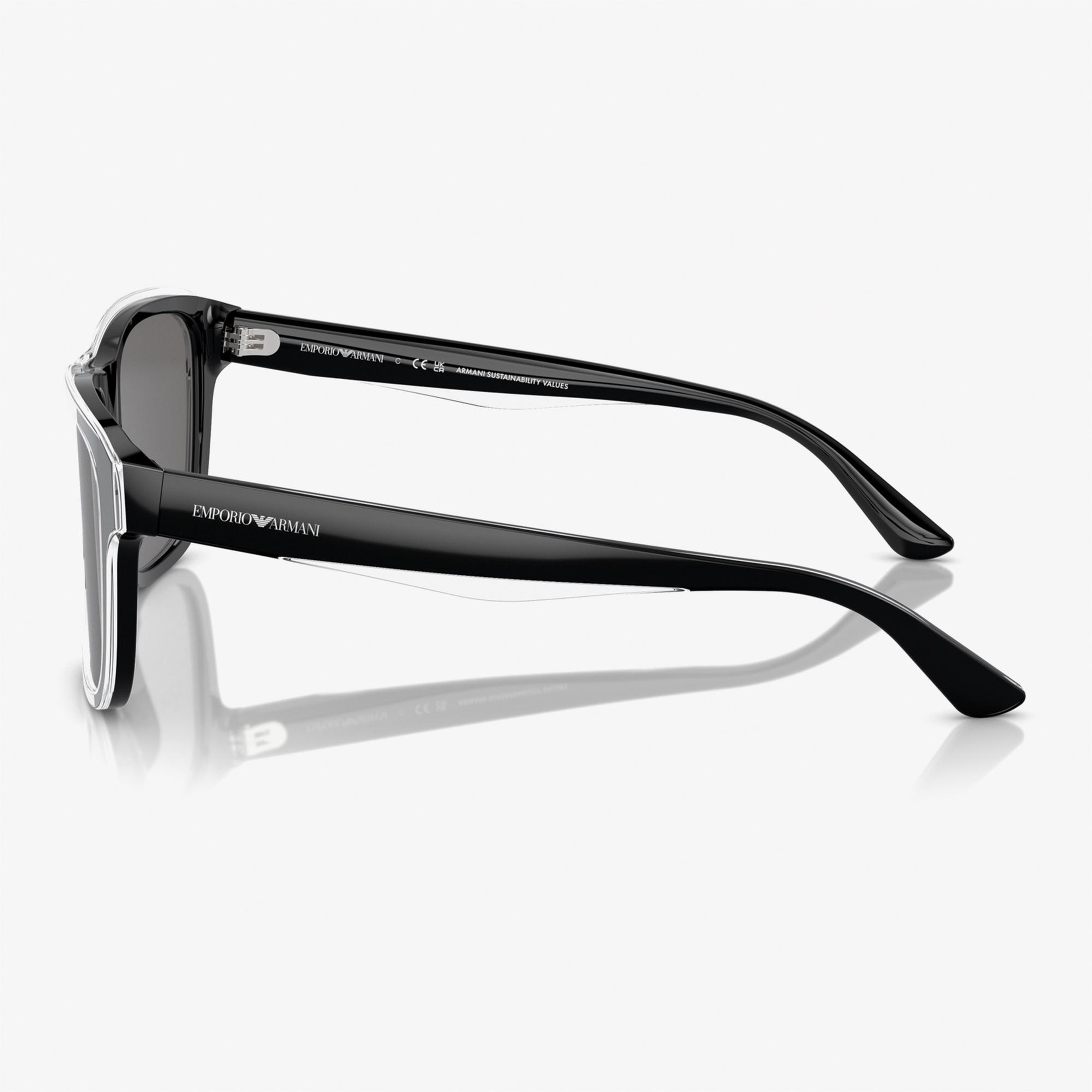 Emporio Armani 0EA4208 Acetate Erkek Siyah Güneş Gözlüğü