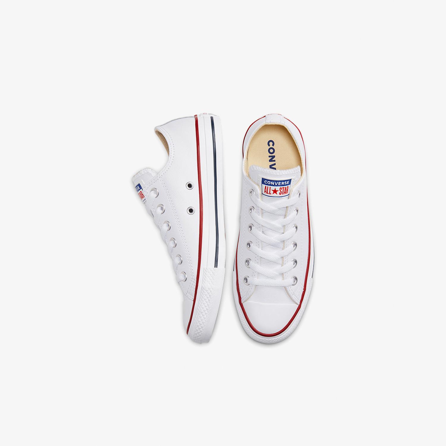 Converse Chuck Taylor All Star Unisex Beyaz Deri Sneaker