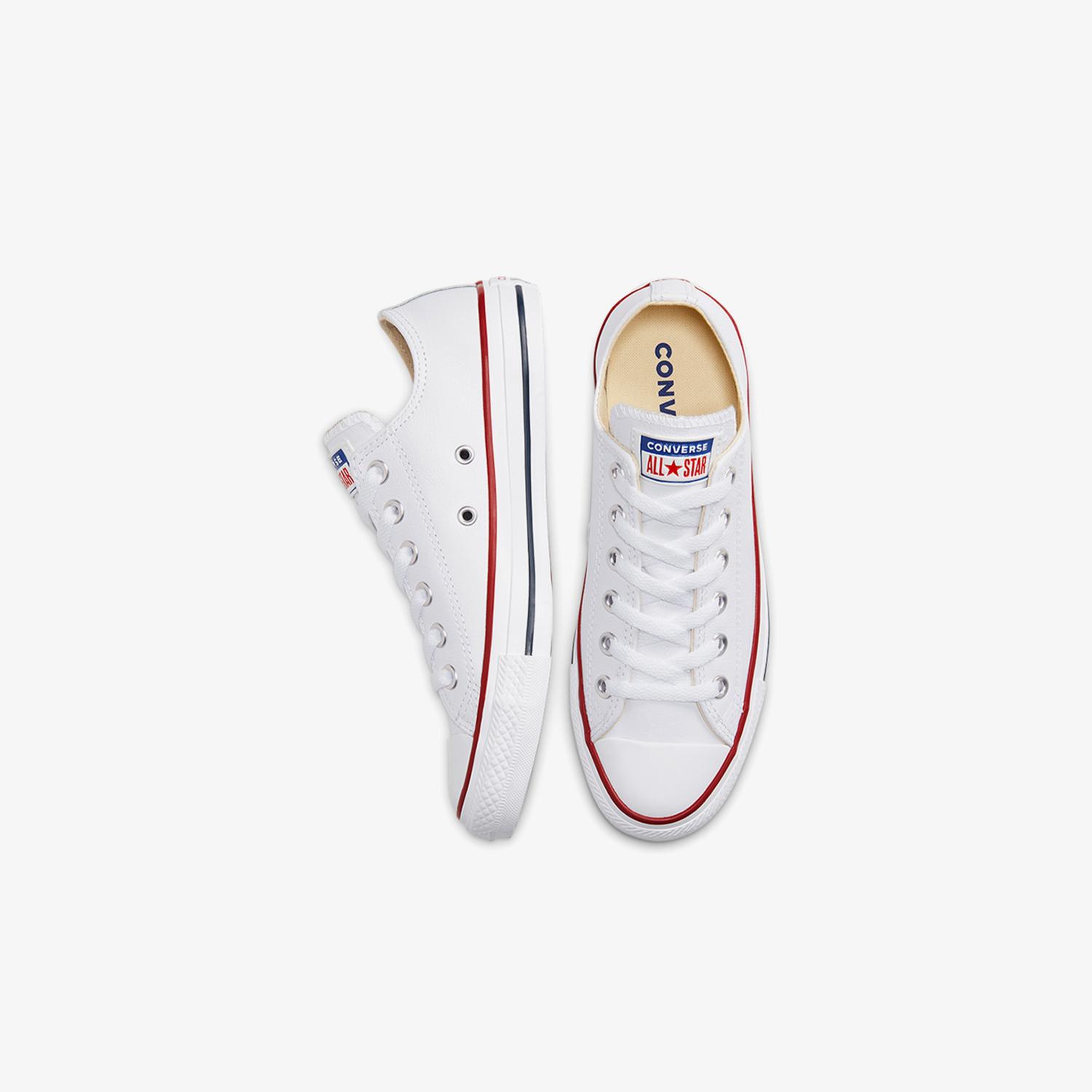 Converse Chuck Taylor All Star Unisex Beyaz Deri Sneaker