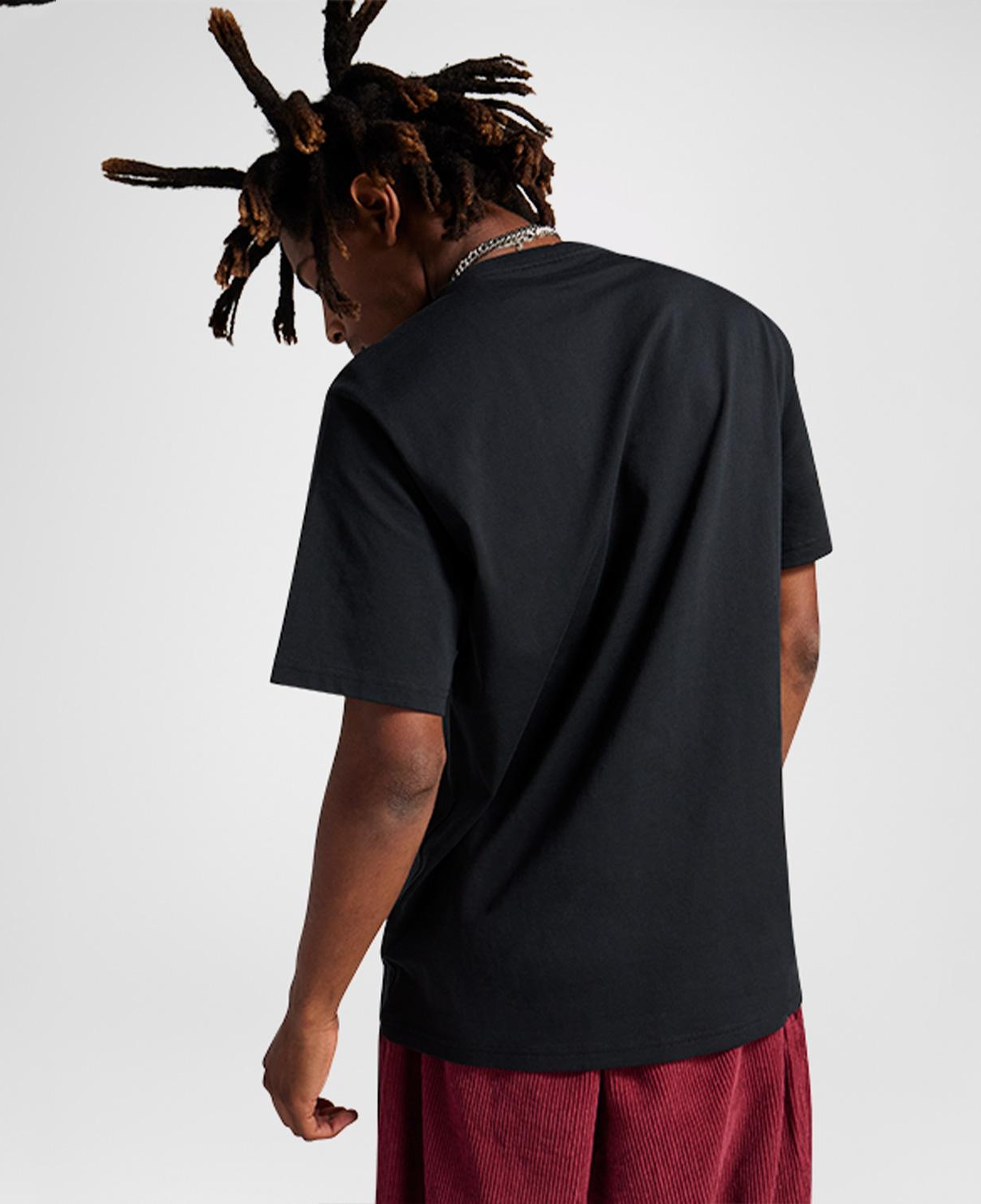 Converse Colorful Sunrise Erkek Siyah T-Shirt