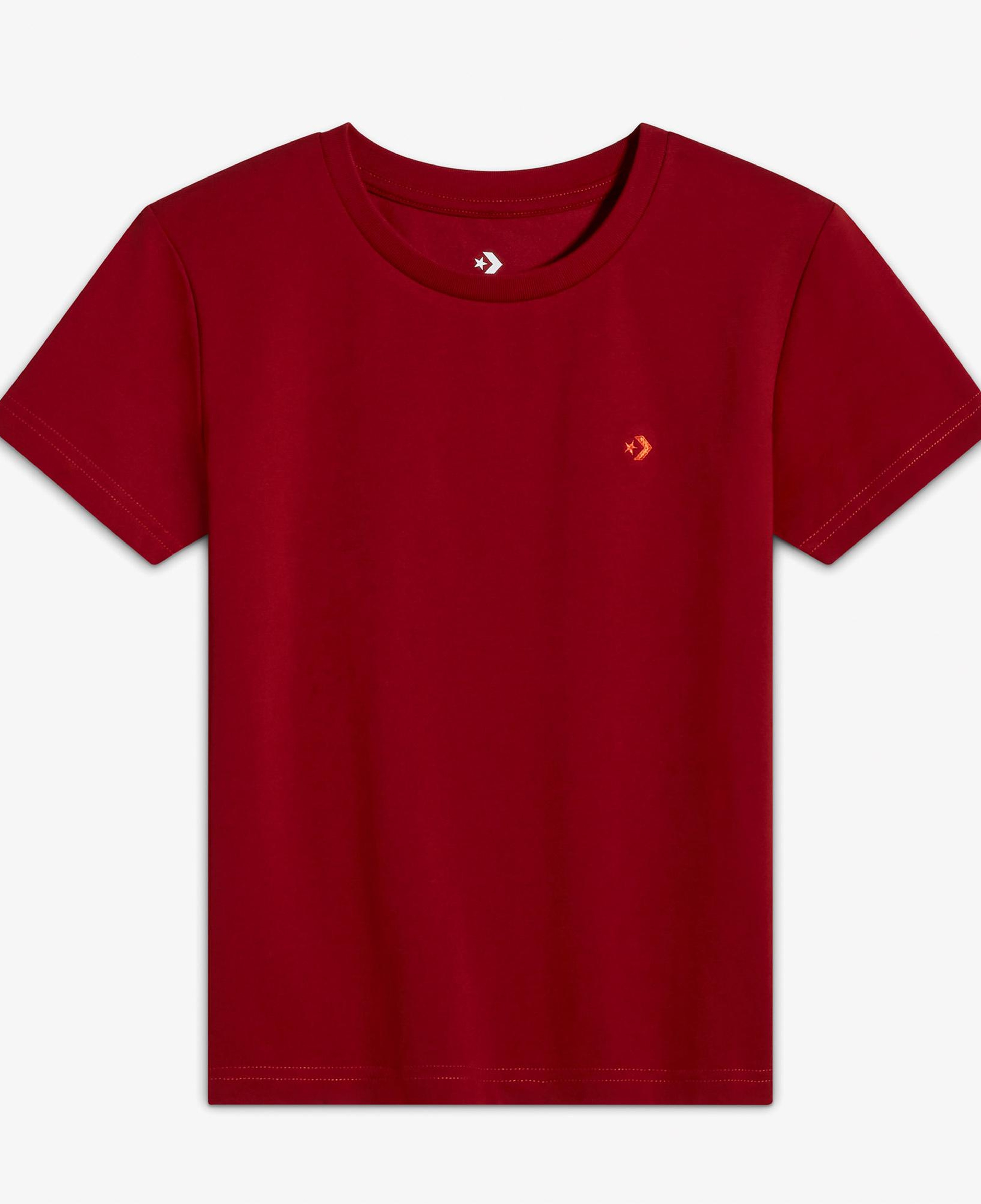 Converse Slim Fit Kadın Bordo T-Shirt