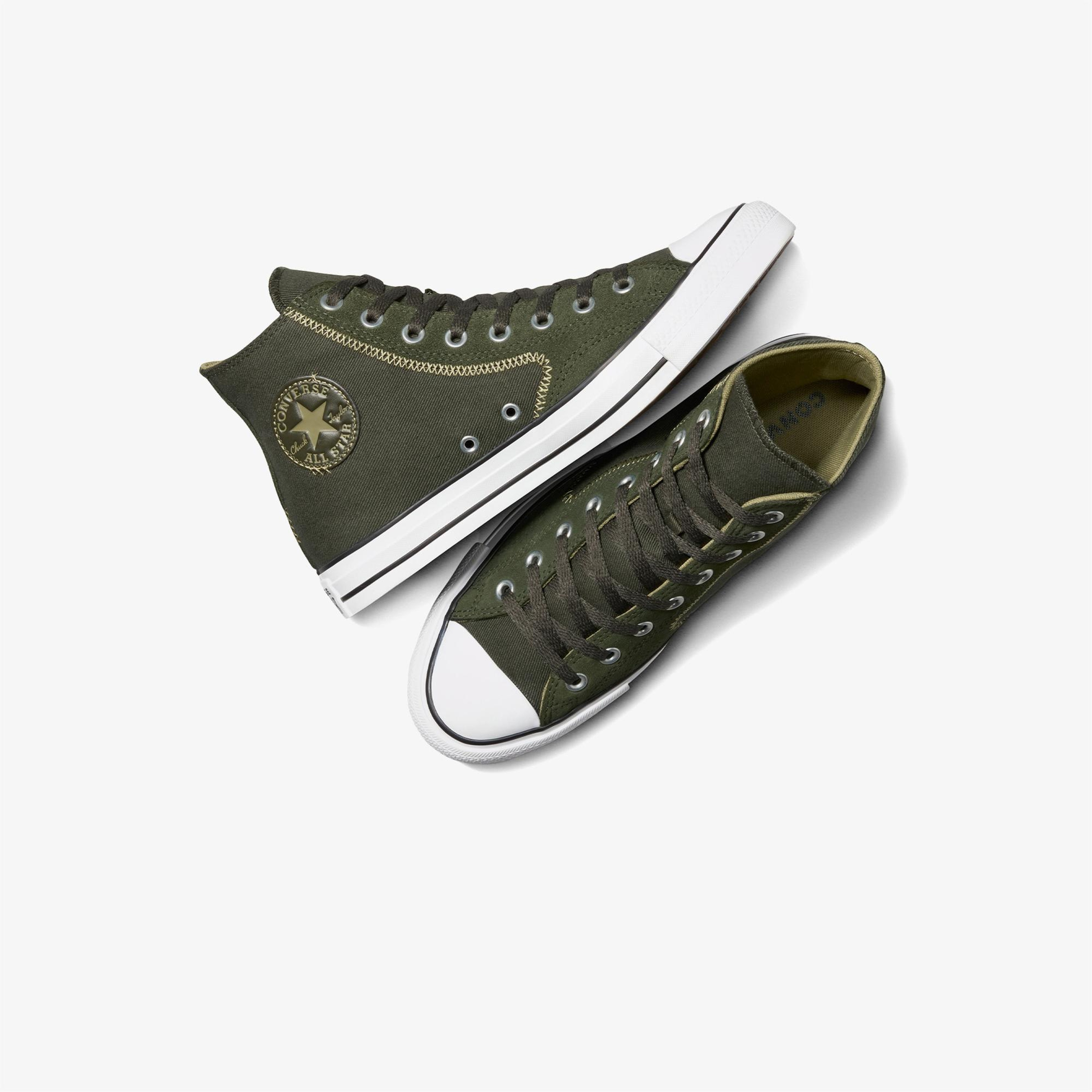 Converse Chuck Taylor All Star Mixed Materials Unisex Yeşil Sneaker
